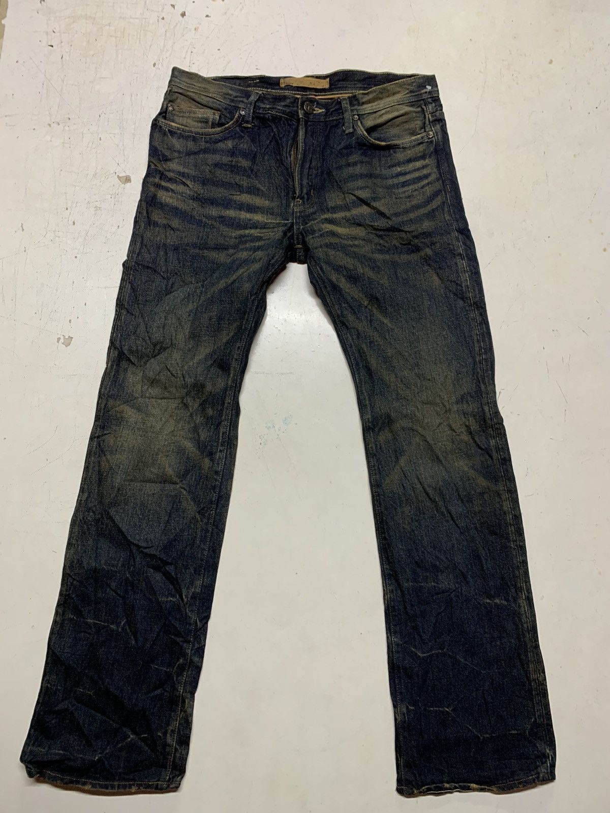 Japanese Brand Vintage Denim Craft Distressed Denim Jeans Size US 34 / EU 50 - 7 Thumbnail