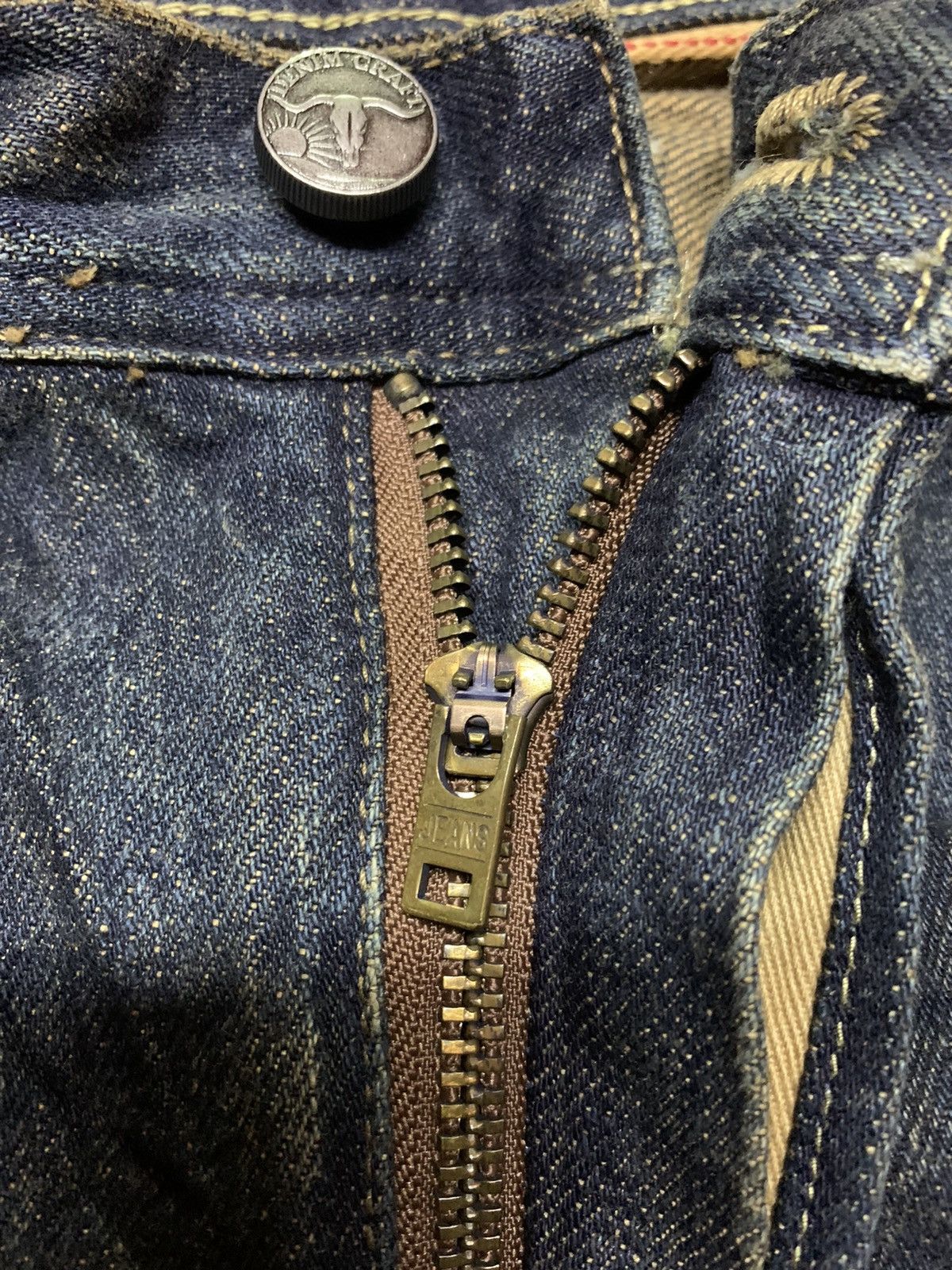 Japanese Brand Vintage Denim Craft Distressed Denim Jeans Size US 34 / EU 50 - 11 Thumbnail