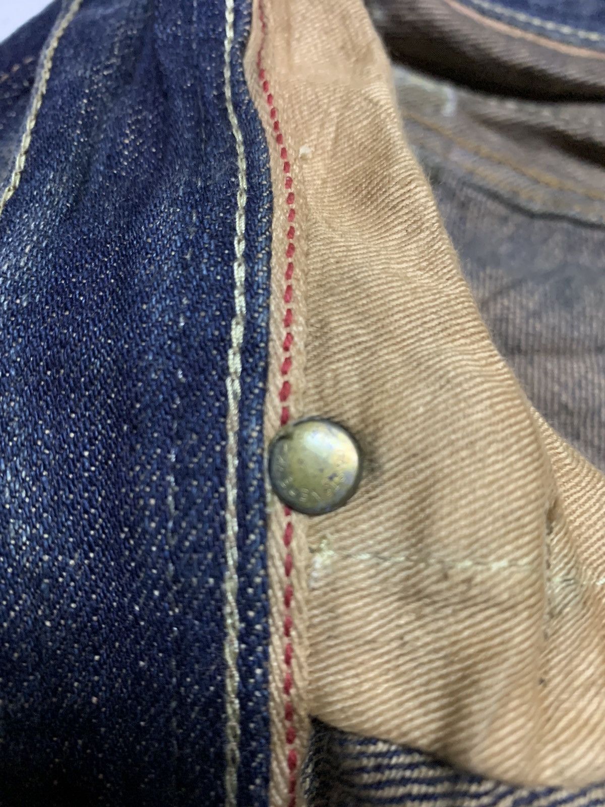 Japanese Brand Vintage Denim Craft Distressed Denim Jeans Size US 34 / EU 50 - 12 Thumbnail