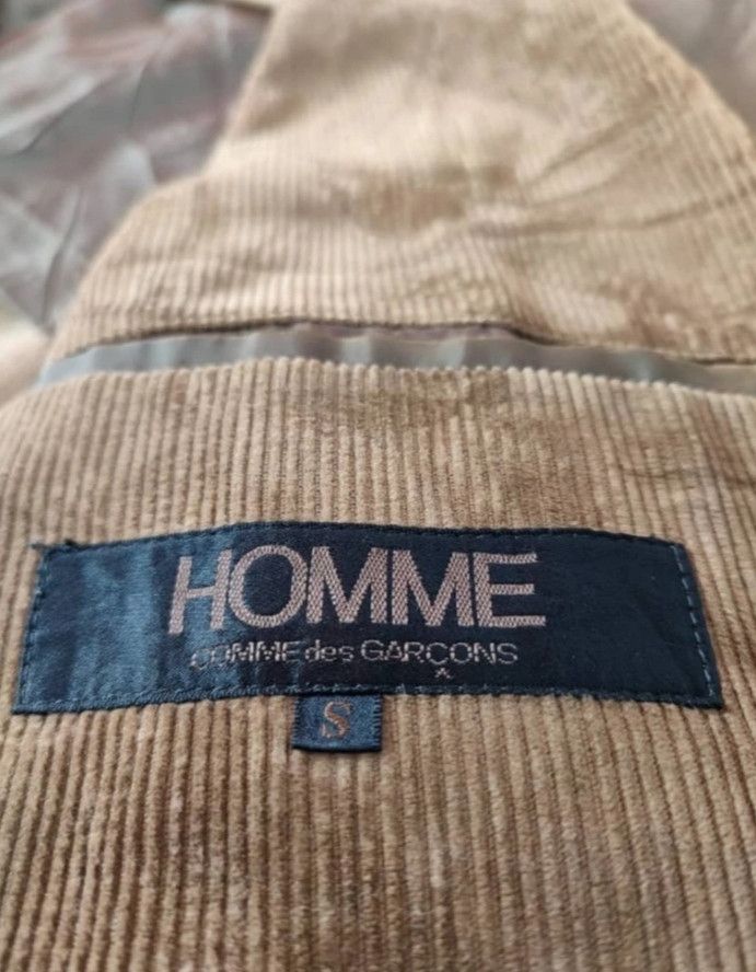 Comme des Garcons × Comme des Garcons Homme Plus Comme Des Garcons Coudroy Denim Jacket Size US S / EU 44-46 / 1 - 8 Thumbnail