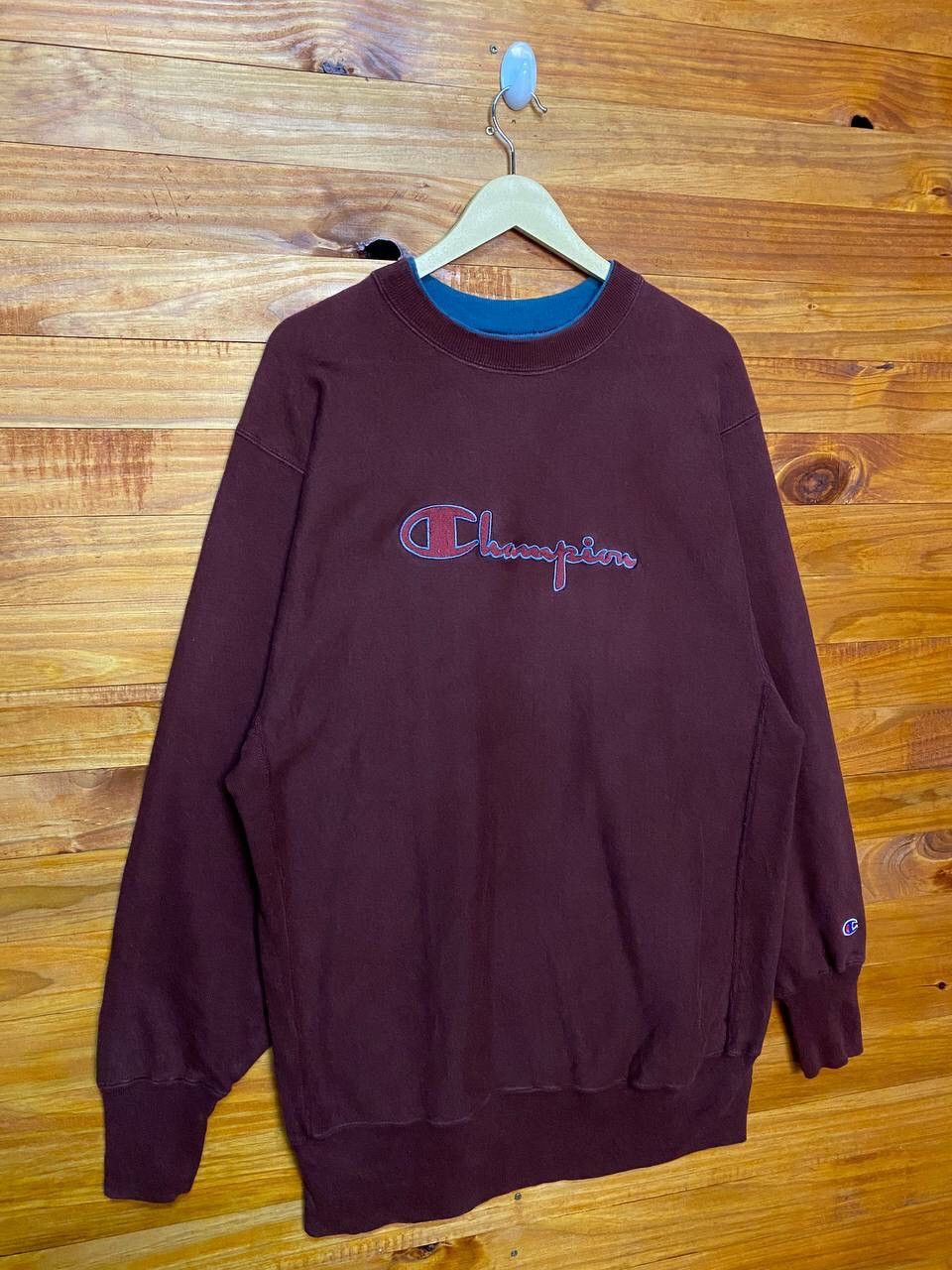 Champion VINTAGE CHAMPION REVERSE WEAVE SPELLOUT SWEATSHIRT Size US XL / EU 56 / 4 - 2 Thumbnail