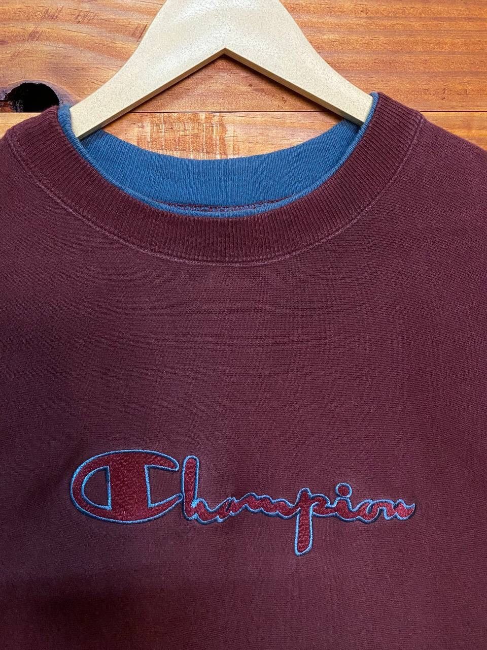 Champion VINTAGE CHAMPION REVERSE WEAVE SPELLOUT SWEATSHIRT Size US XL / EU 56 / 4 - 7 Thumbnail