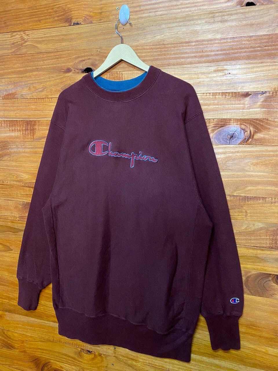 Champion VINTAGE CHAMPION REVERSE WEAVE SPELLOUT SWEATSHIRT Size US XL / EU 56 / 4 - 3 Thumbnail