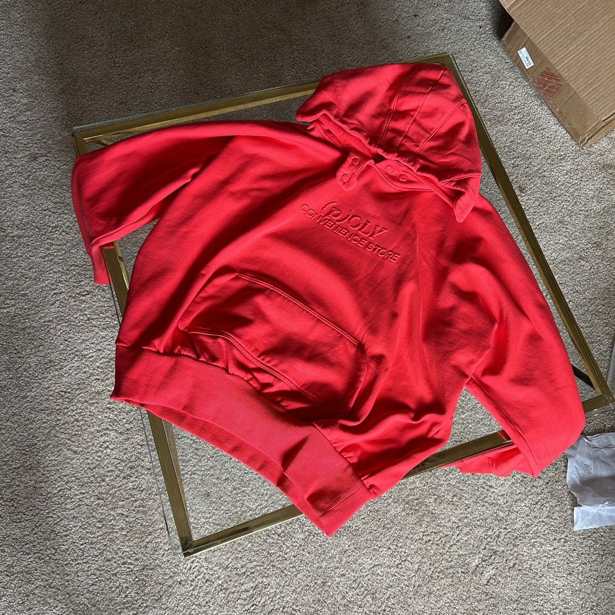 Other BRiGHT RED (p)OLY 5000 CONVENiENCE STORE BOXiNG HOODiE Size US XL / EU 56 / 4 - 14 Thumbnail