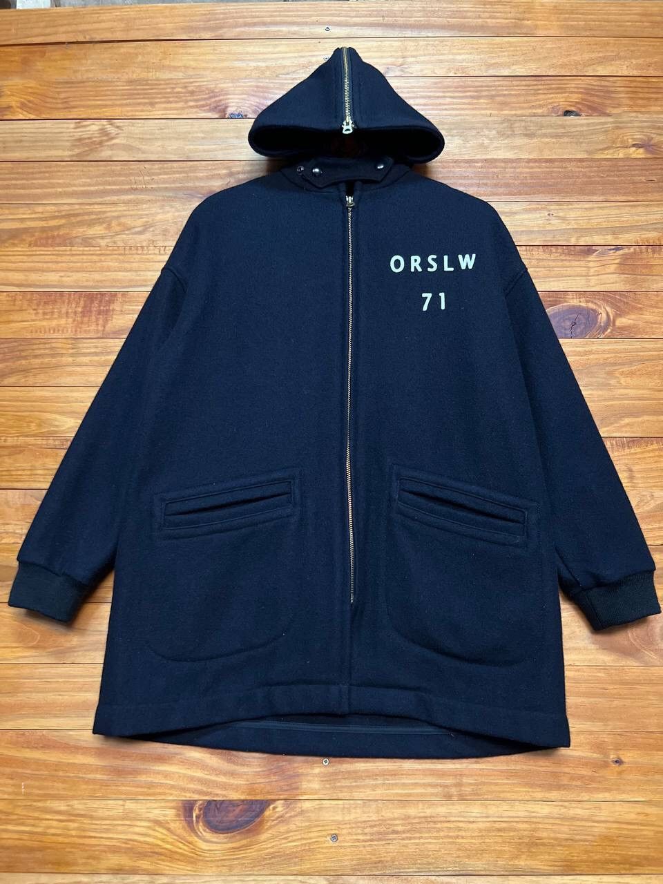 Orslow VINTAGE ORSLOW ORSLW 71 HOODIE IN WOOL Size US M / EU 48-50 / 2 - 4 Thumbnail