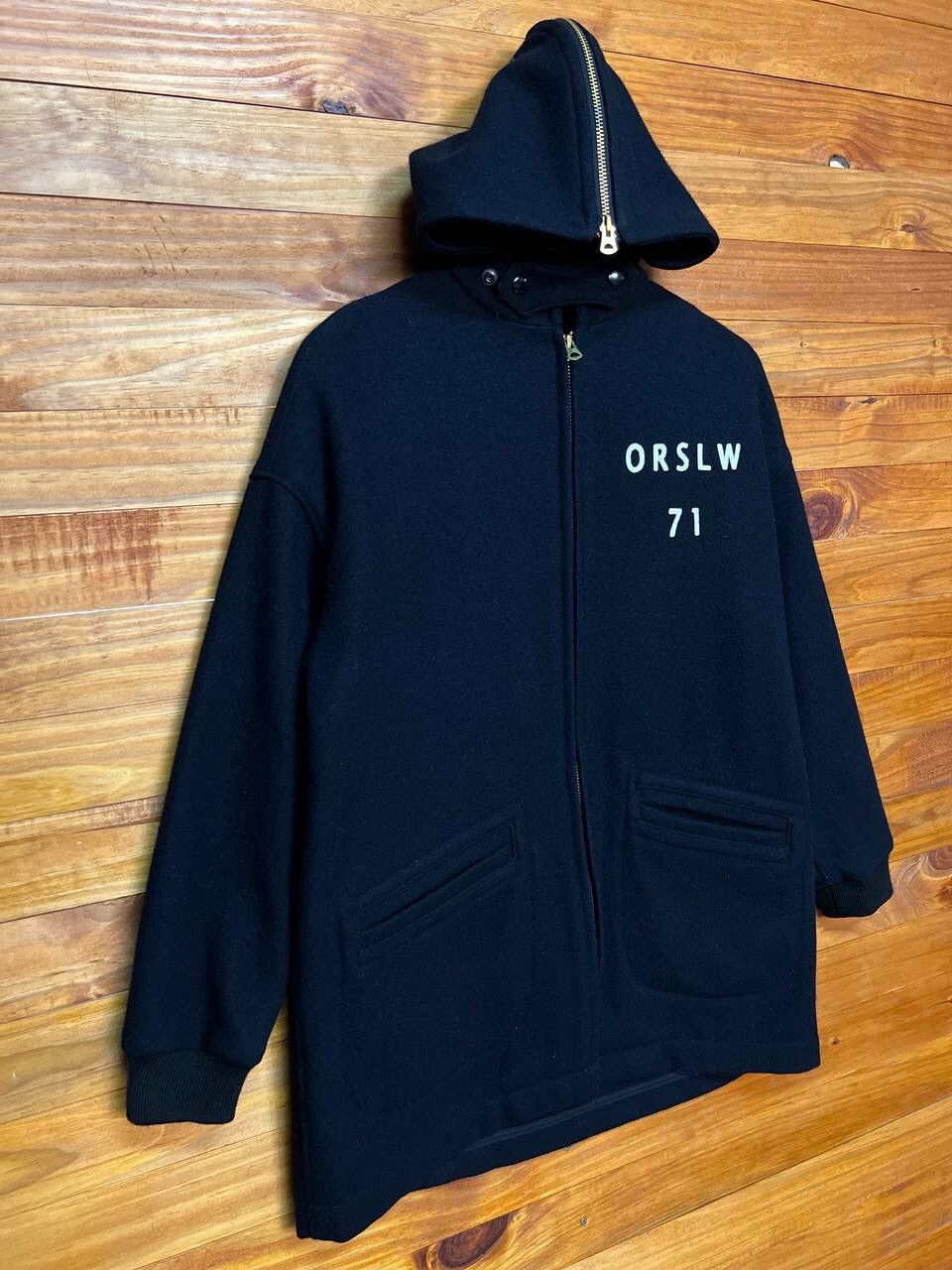 Orslow VINTAGE ORSLOW ORSLW 71 HOODIE IN WOOL Size US M / EU 48-50 / 2 - 2 Thumbnail