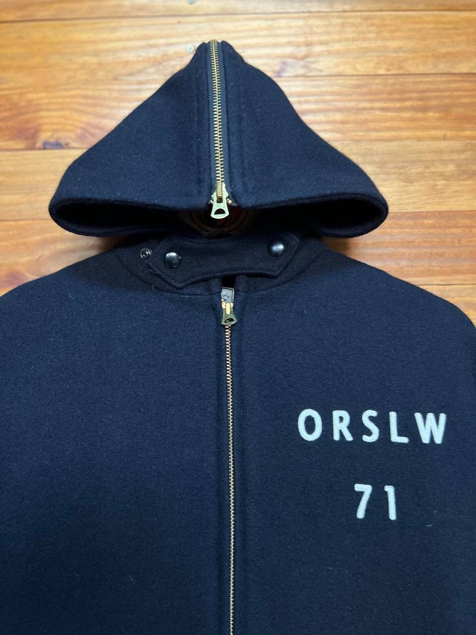 Orslow VINTAGE ORSLOW ORSLW 71 HOODIE IN WOOL Size US M / EU 48-50 / 2 - 5 Thumbnail