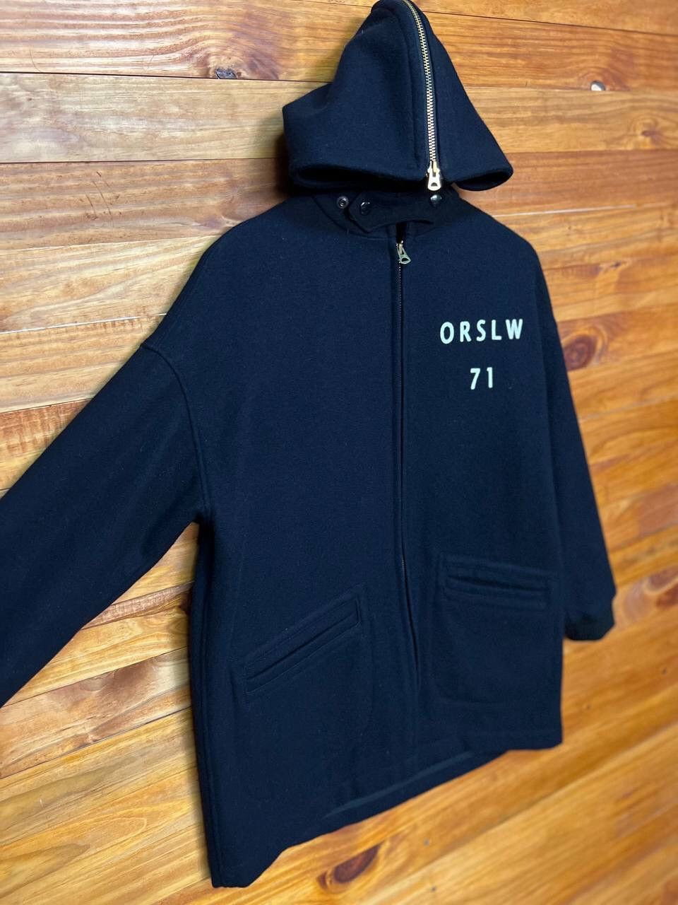Orslow VINTAGE ORSLOW ORSLW 71 HOODIE IN WOOL Size US M / EU 48-50 / 2 - 7 Thumbnail