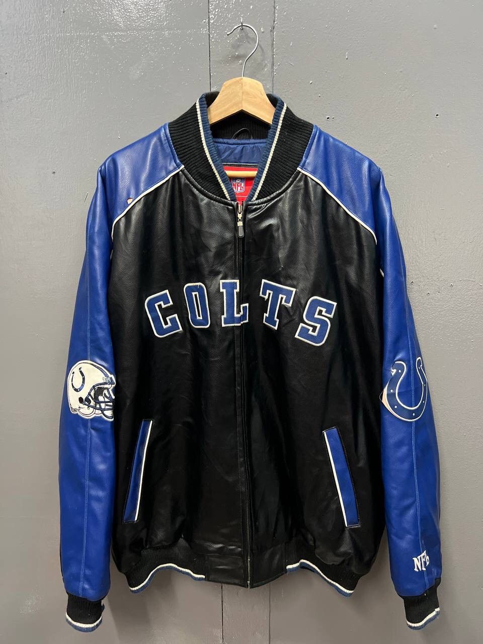 NFL NFL COLTS AMERICAN SPORT JACKET Size US XL / EU 56 / 4 - 1 Thumbnail