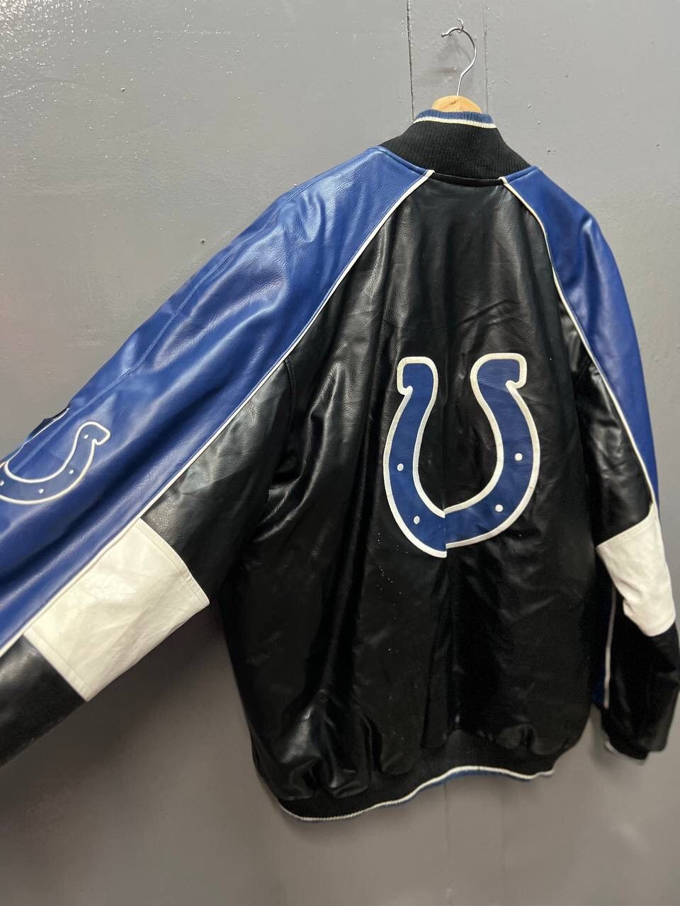 NFL NFL COLTS AMERICAN SPORT JACKET Size US XL / EU 56 / 4 - 9 Thumbnail