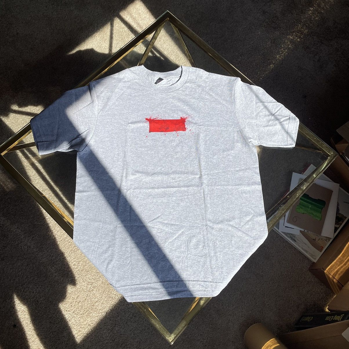 Supreme Ralph Steadman Box Logo Tee Size US L / EU 52-54 / 3 - 1 Thumbnail