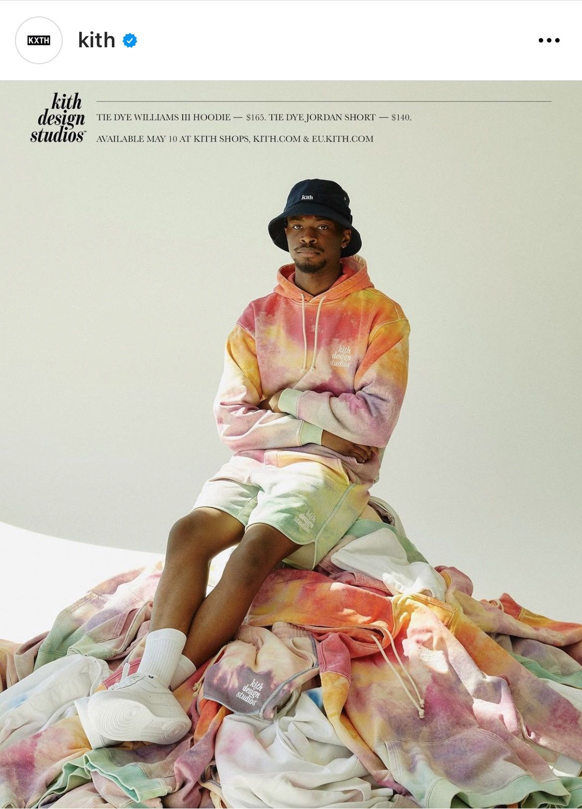 Handmade × Kith × Ronnie Fieg 2021 SPRiNG SUMMER KiTH DESiGN STUDiOS TiE DYE JORDAN SHORTS Size US 31 - 14 Thumbnail