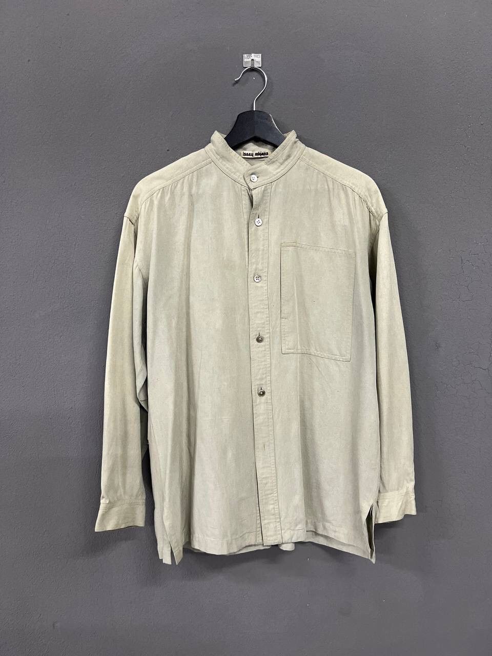 Issey Miyake VINTAGE ISSEY MIYAKE LONGSLEEVE SHIRT Size US M / EU 48-50 / 2 - 1 Thumbnail