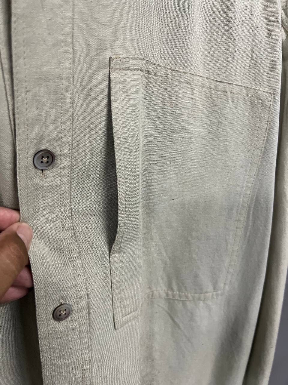 Issey Miyake VINTAGE ISSEY MIYAKE LONGSLEEVE SHIRT Size US M / EU 48-50 / 2 - 6 Thumbnail