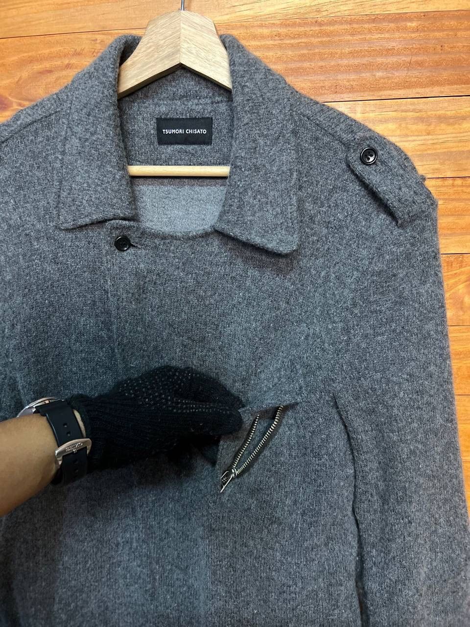 ISSEY MIYAKE WOOL JACKET