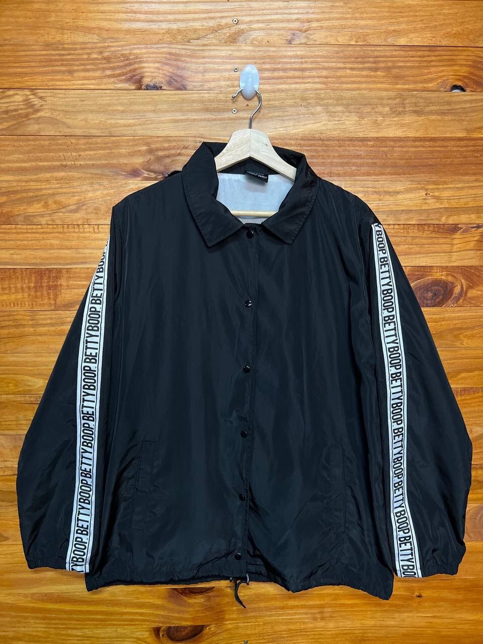 Vintage VINTAGE BETTY BOOP WINDBREAKER JACKET Size US L / EU 52-54 / 3 - 6 Thumbnail
