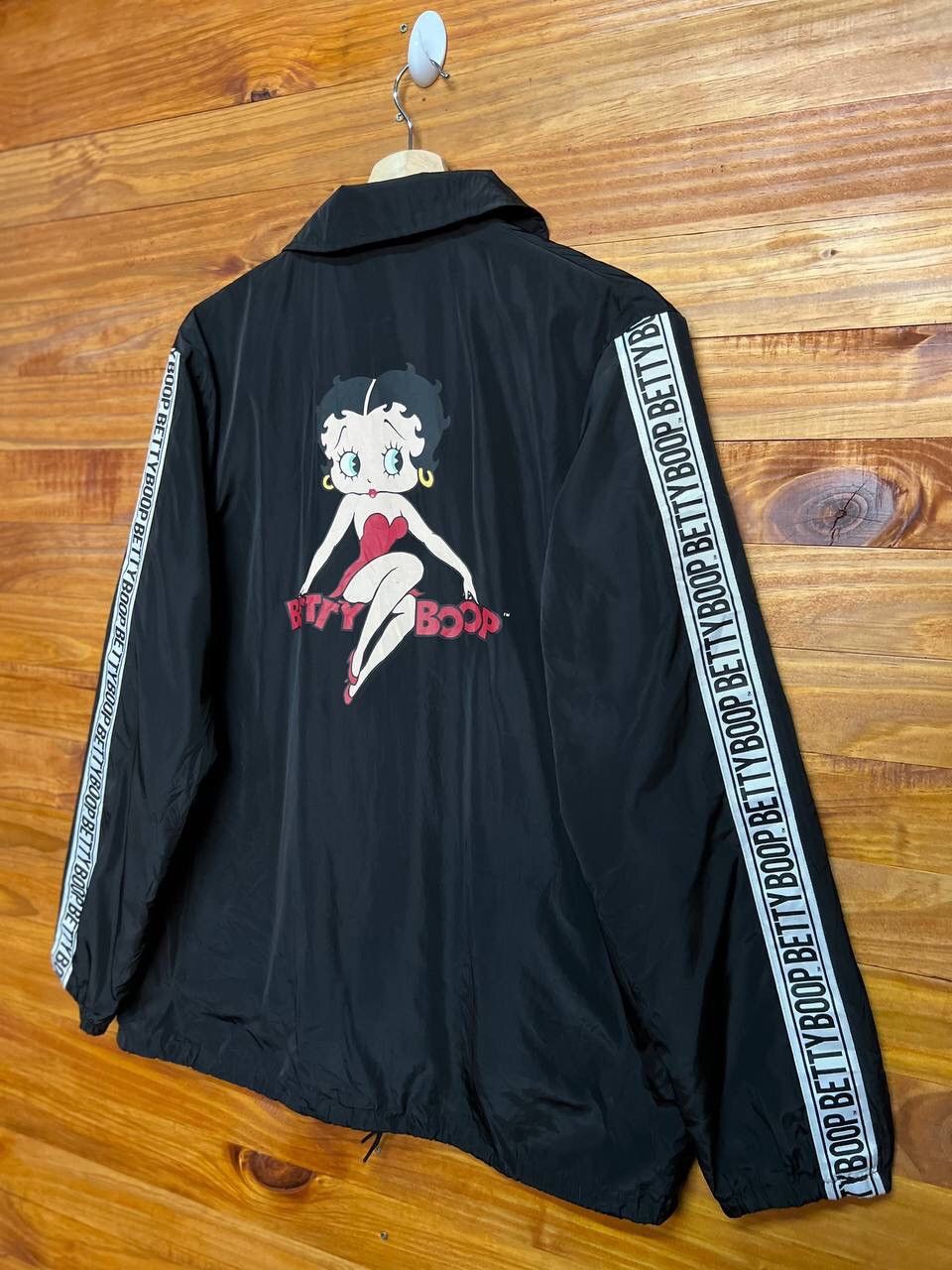 Vintage VINTAGE BETTY BOOP WINDBREAKER JACKET Size US L / EU 52-54 / 3 - 3 Thumbnail
