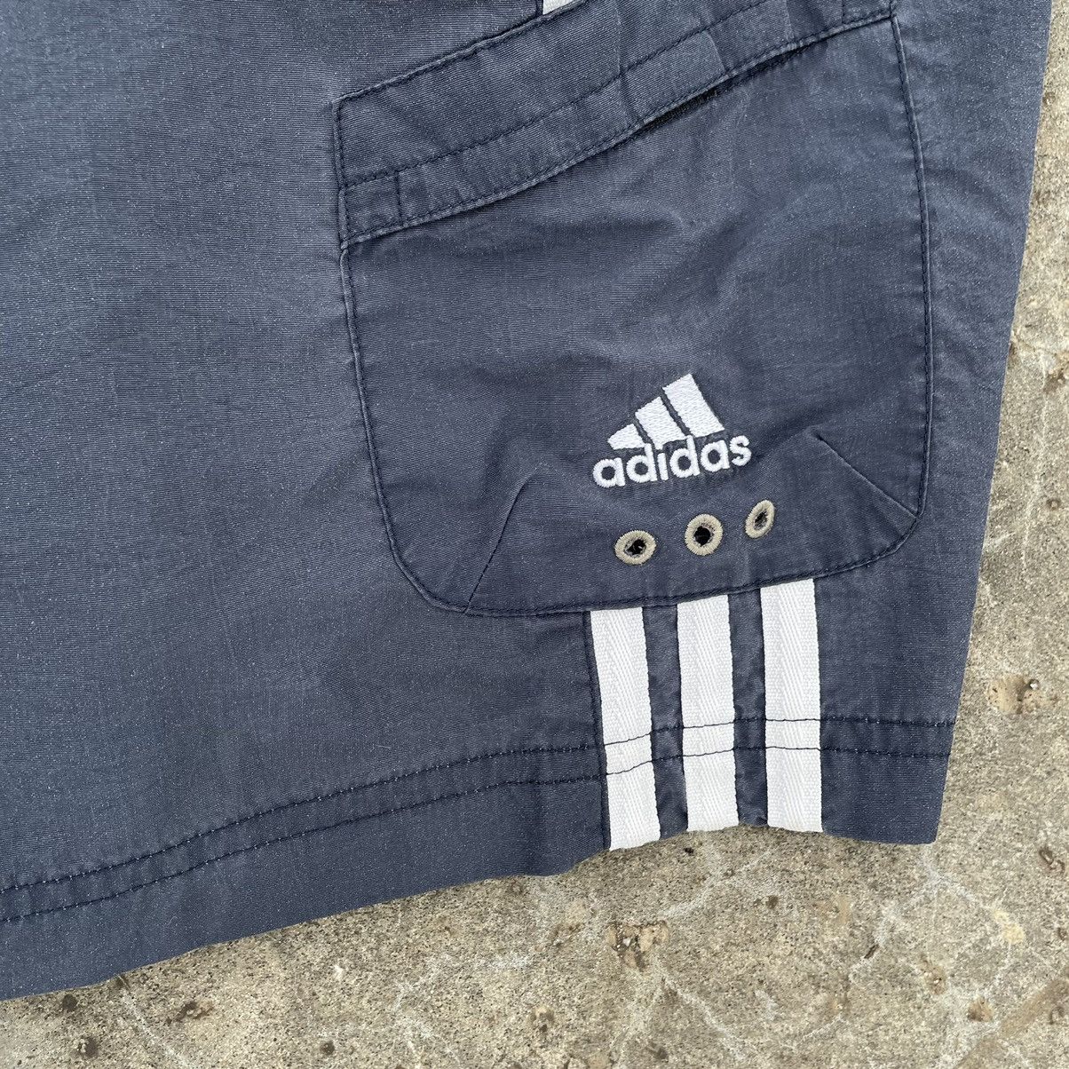 Hypebeast Vintage Adidas Shorts Swimwear Size M 90s Streetwear Size US 34 / EU 50 - 4 Thumbnail