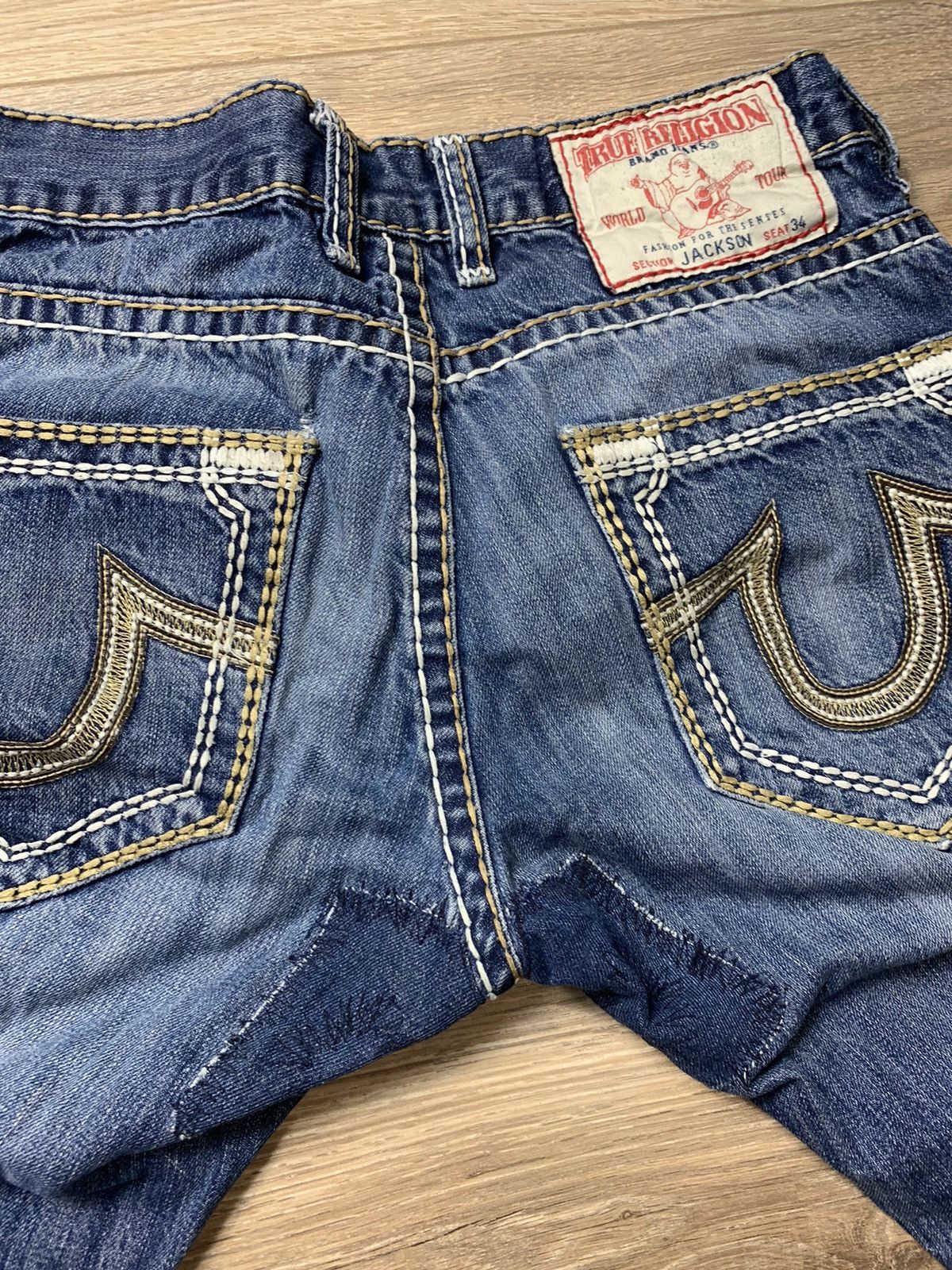 True Religion × Vintage Vintage True Religion Jeans Pants Size US 34 / EU 50 - 5 Thumbnail