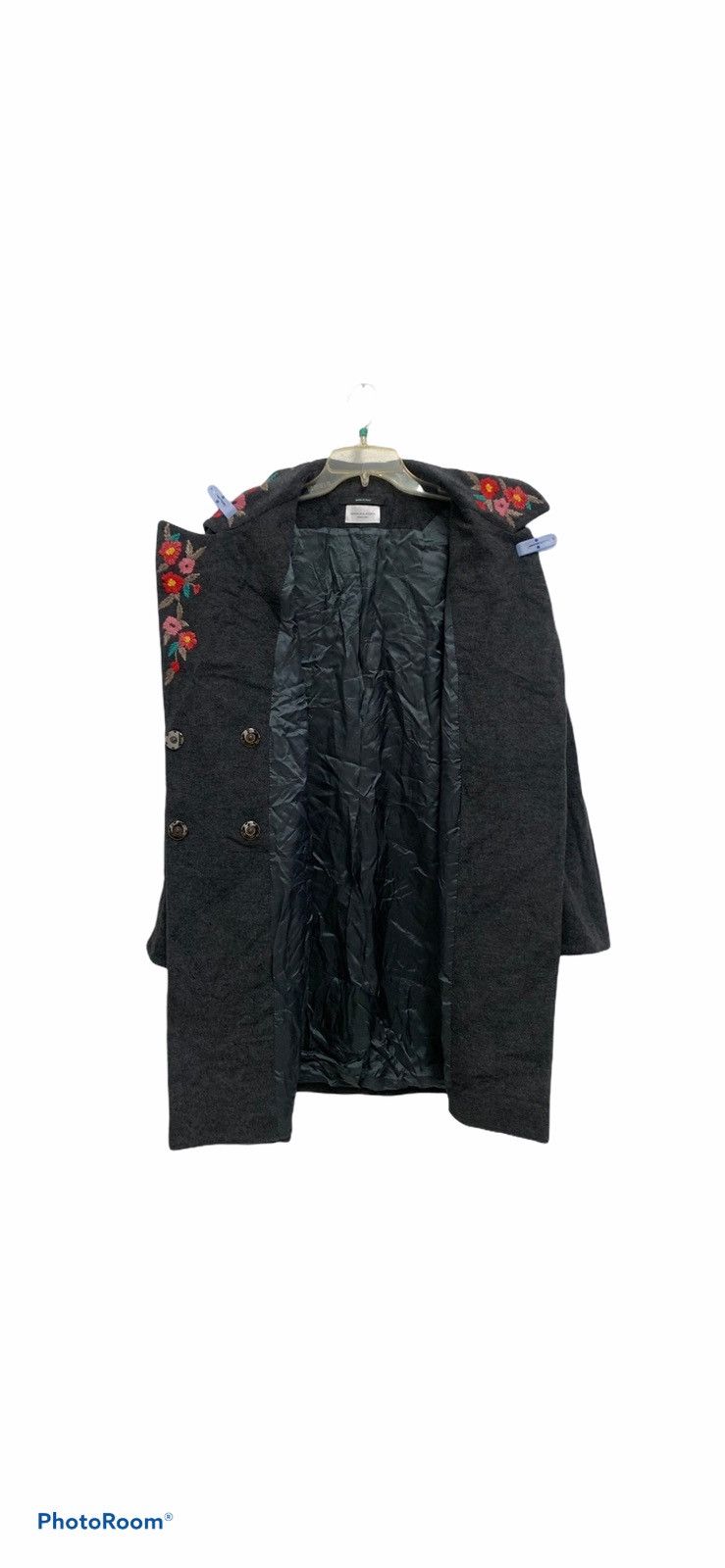 Vintage Manuela Conti Wool Coat Size US XS / EU 42 / 0 - 7 Thumbnail