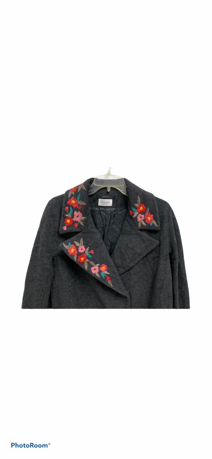Vintage Manuela Conti Wool Coat Size US XS / EU 42 / 0 - 5 Thumbnail