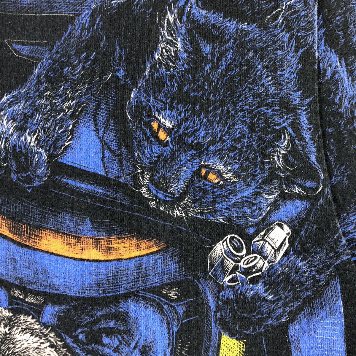 Vintage Nascar K9 Dog Racing Crazy Cats All Over Print 90s Vintage Size US XL / EU 56 / 4 - 6 Thumbnail