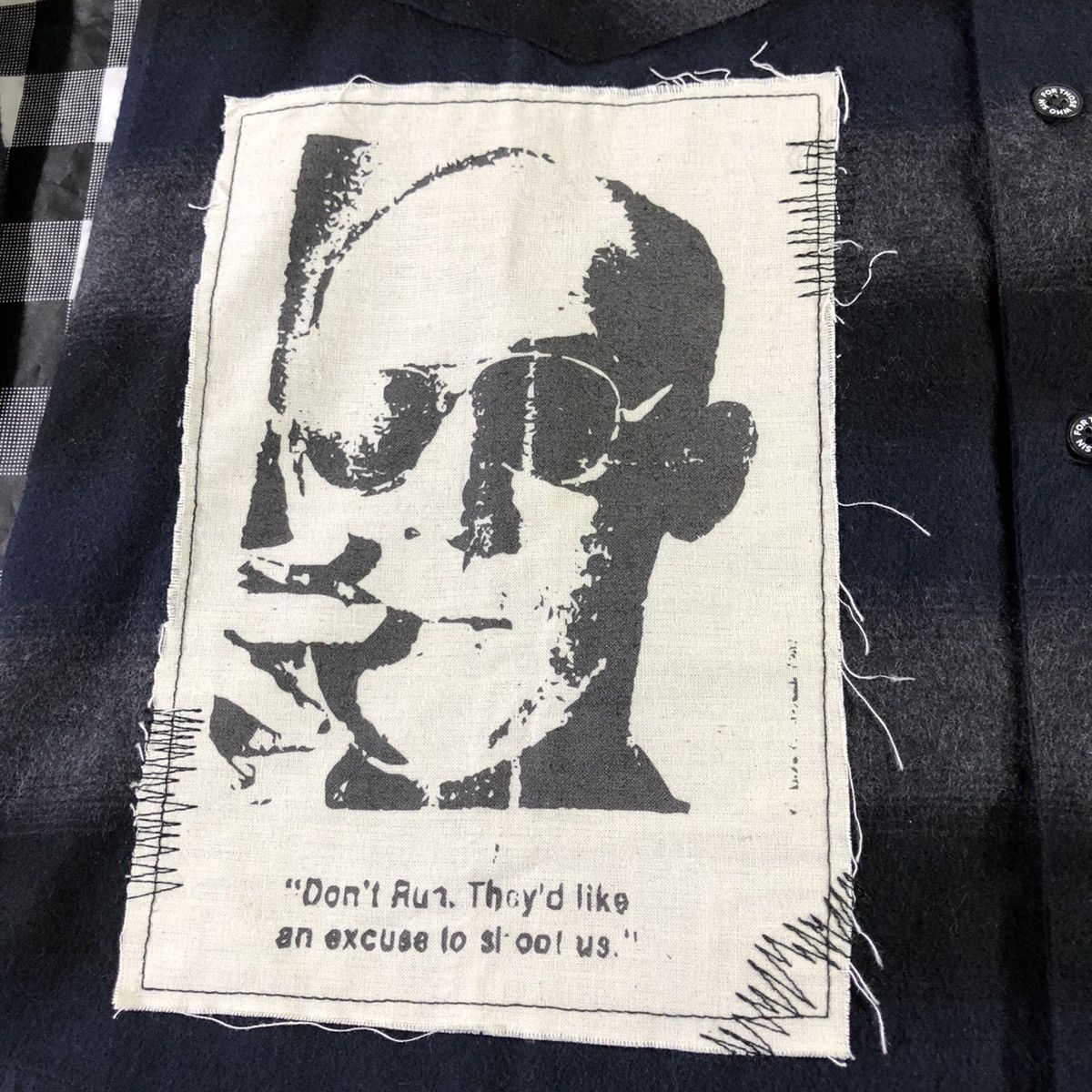 For Those Who Sin For Those Who Sin Hunter S. Thompson Gonzo Flannel Shirt Size US L / EU 52-54 / 3 - 6 Thumbnail