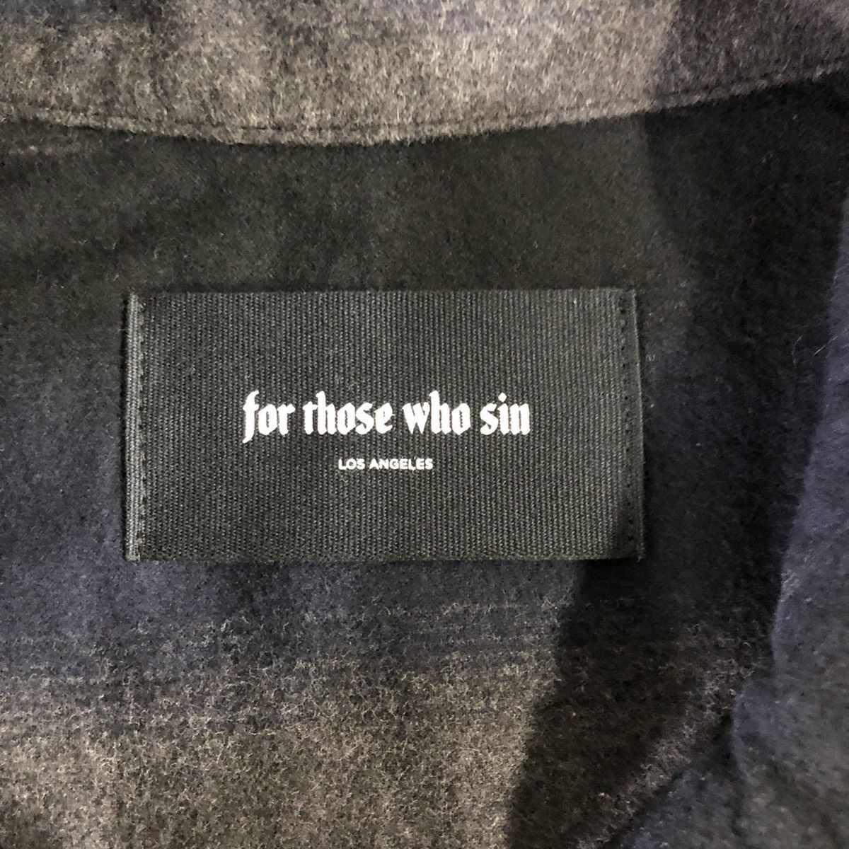 For Those Who Sin For Those Who Sin Hunter S. Thompson Gonzo Flannel Shirt Size US L / EU 52-54 / 3 - 11 Thumbnail