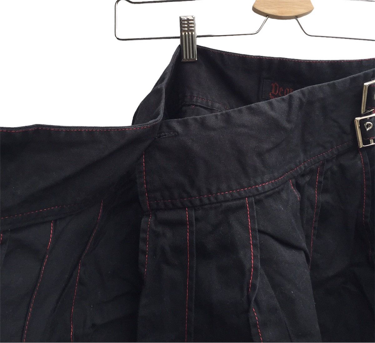 Beauty Beast × If Six Was Nine × Seditionaries Deorart Made in Devile Castle Gothic Punk Mini Skirt Size 27" / US 4 / IT 40 - 4 Thumbnail