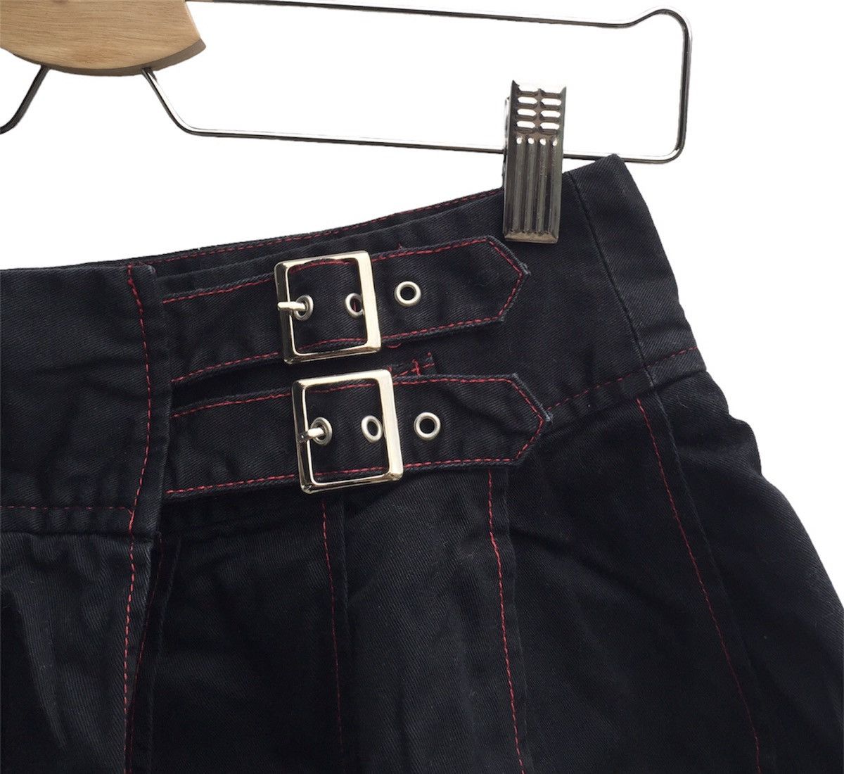 Beauty Beast × If Six Was Nine × Seditionaries Deorart Made in Devile Castle Gothic Punk Mini Skirt Size 27" / US 4 / IT 40 - 5 Thumbnail