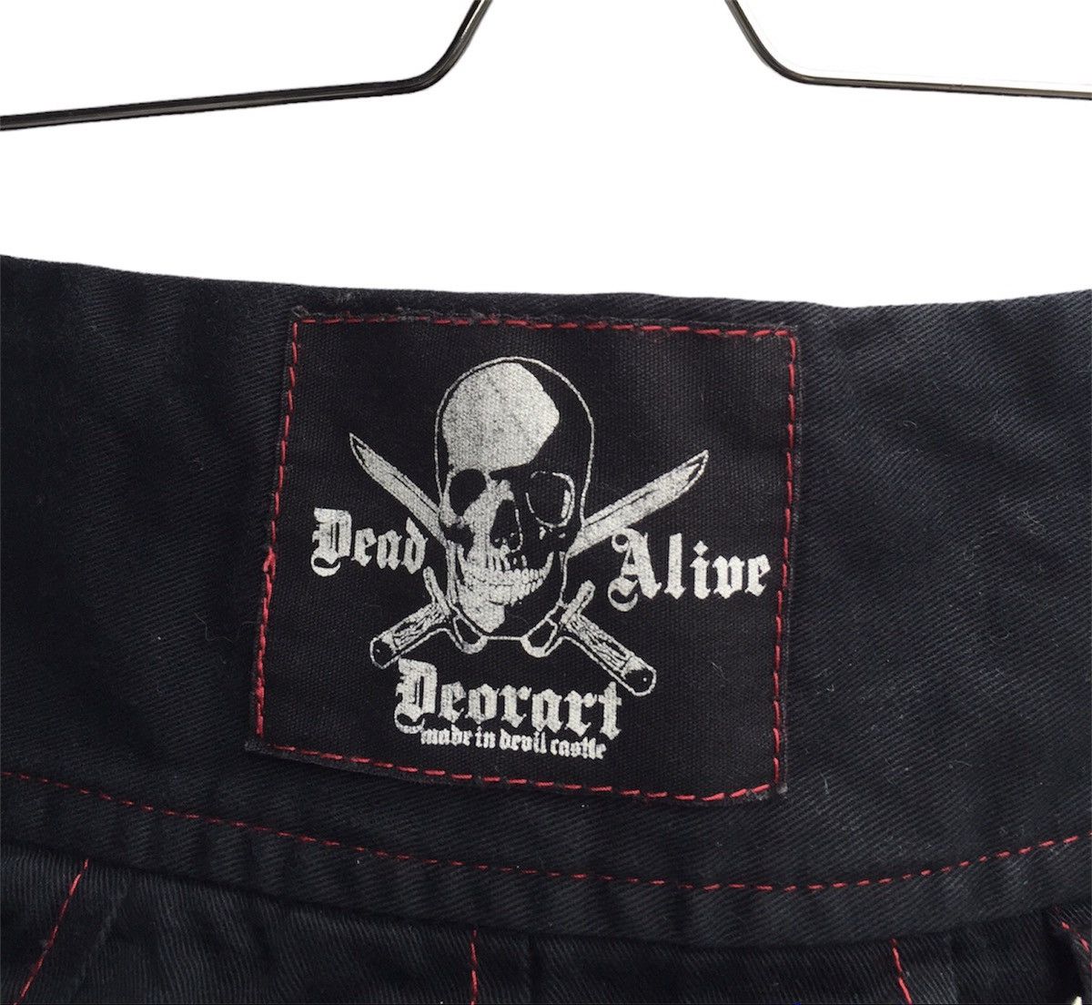 Beauty Beast × If Six Was Nine × Seditionaries Deorart Made in Devile Castle Gothic Punk Mini Skirt Size 27" / US 4 / IT 40 - 7 Thumbnail