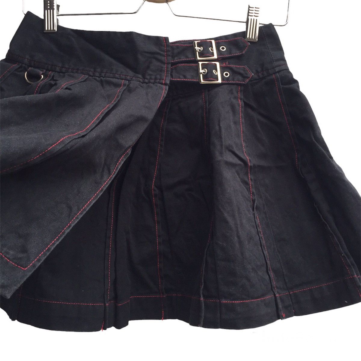 Beauty Beast × If Six Was Nine × Seditionaries Deorart Made in Devile Castle Gothic Punk Mini Skirt Size 27" / US 4 / IT 40 - 3 Thumbnail