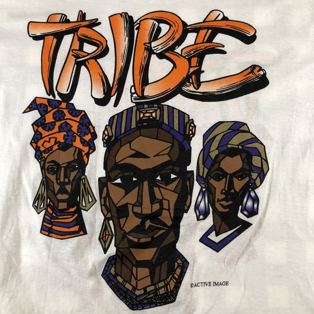 Vintage African Tribe Bootleg Style Vintage 90’s Tee Size US XL / EU 56 / 4 - 7 Thumbnail