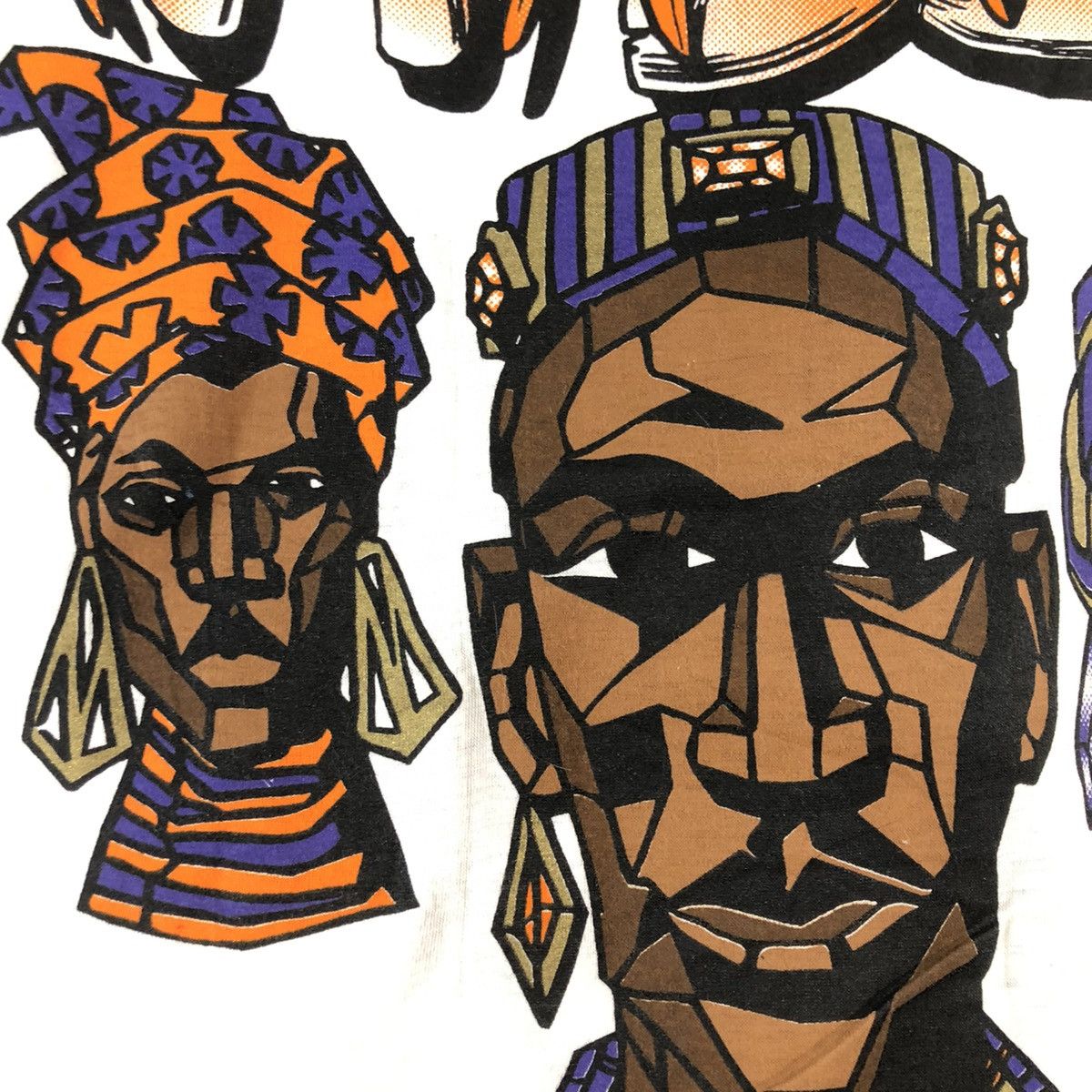 Vintage African Tribe Bootleg Style Vintage 90’s Tee Size US XL / EU 56 / 4 - 5 Thumbnail