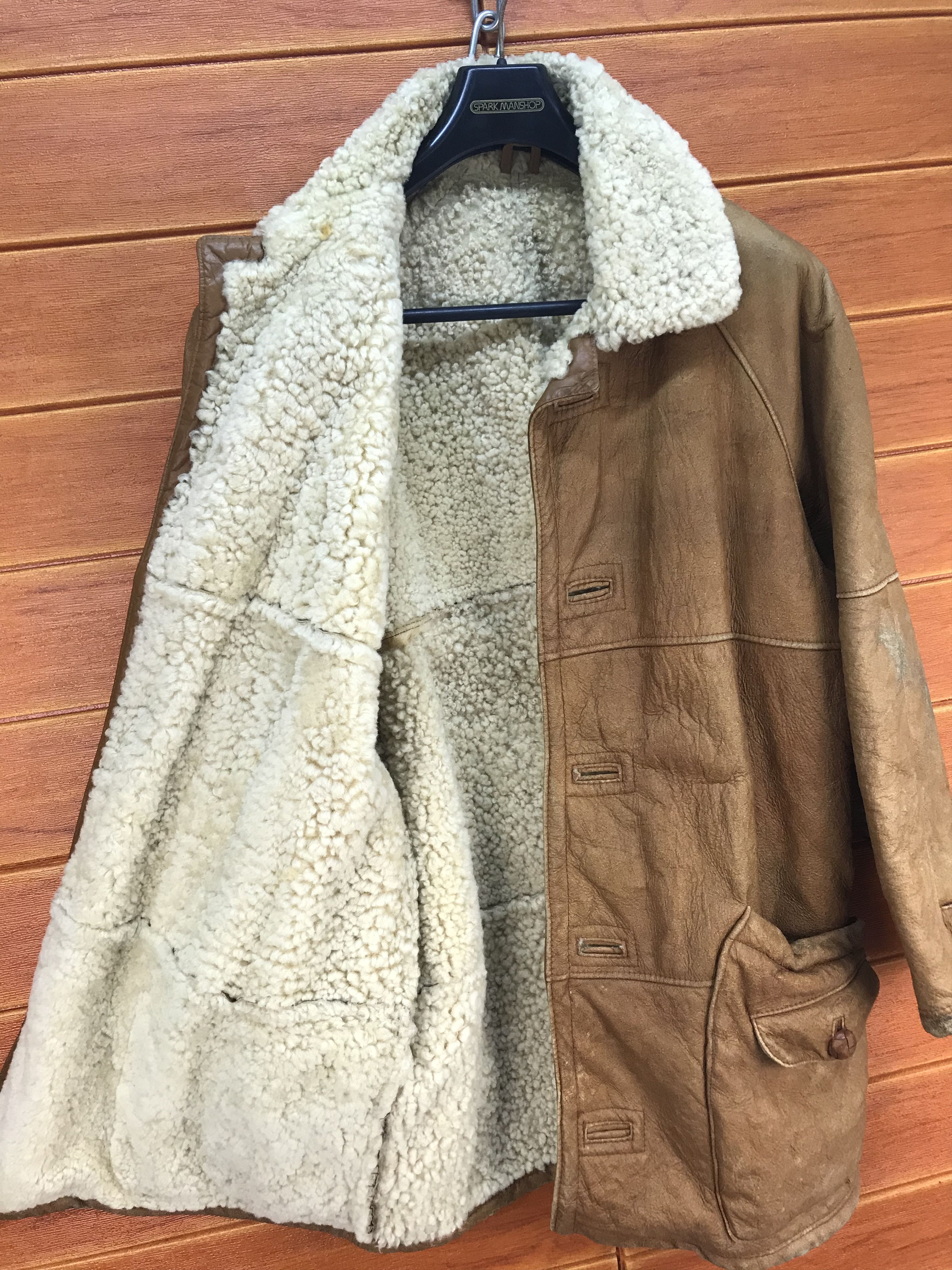 HOLLYWOOD RANCH MARKET Vintage Patina H.R. MARKET Leather Jacket Size US L / EU 52-54 / 3 - 14 Thumbnail