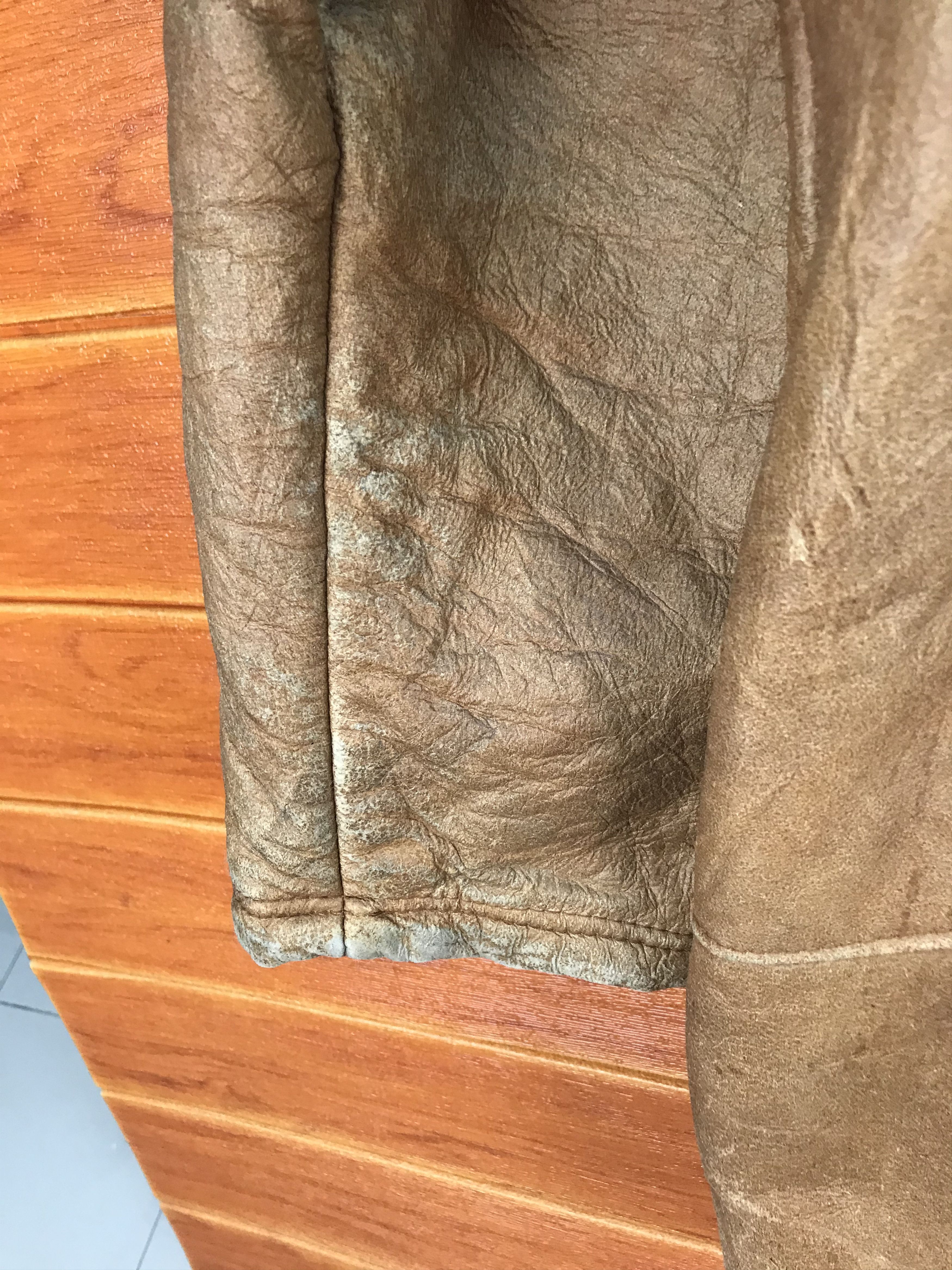 HOLLYWOOD RANCH MARKET Vintage Patina H.R. MARKET Leather Jacket Size US L / EU 52-54 / 3 - 11 Thumbnail
