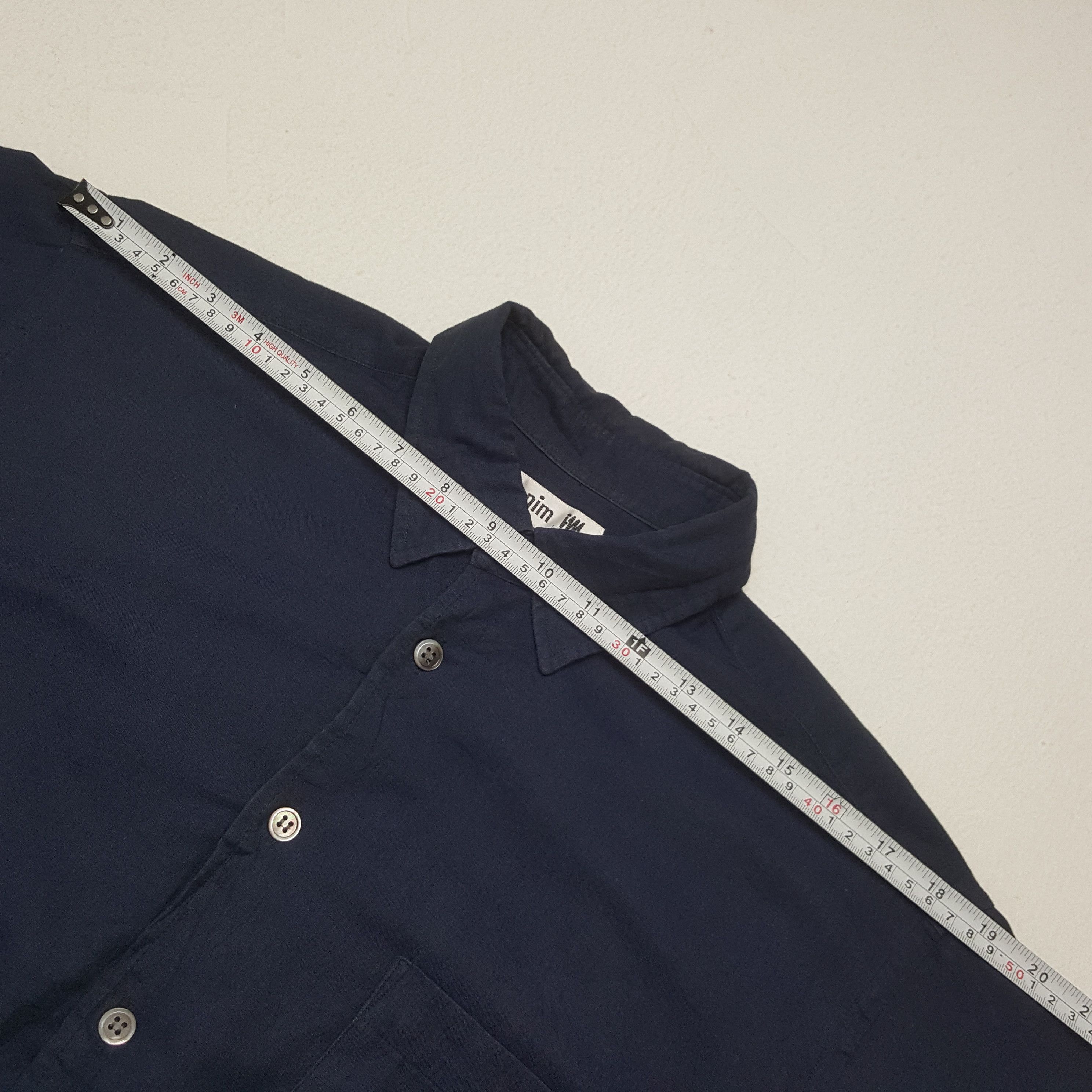 Issey Miyake × Japanese Brand × Vintage Vintage Issey Miyake Japanese Designer Shirt Button Up Size US M / EU 48-50 / 2 - 5 Thumbnail