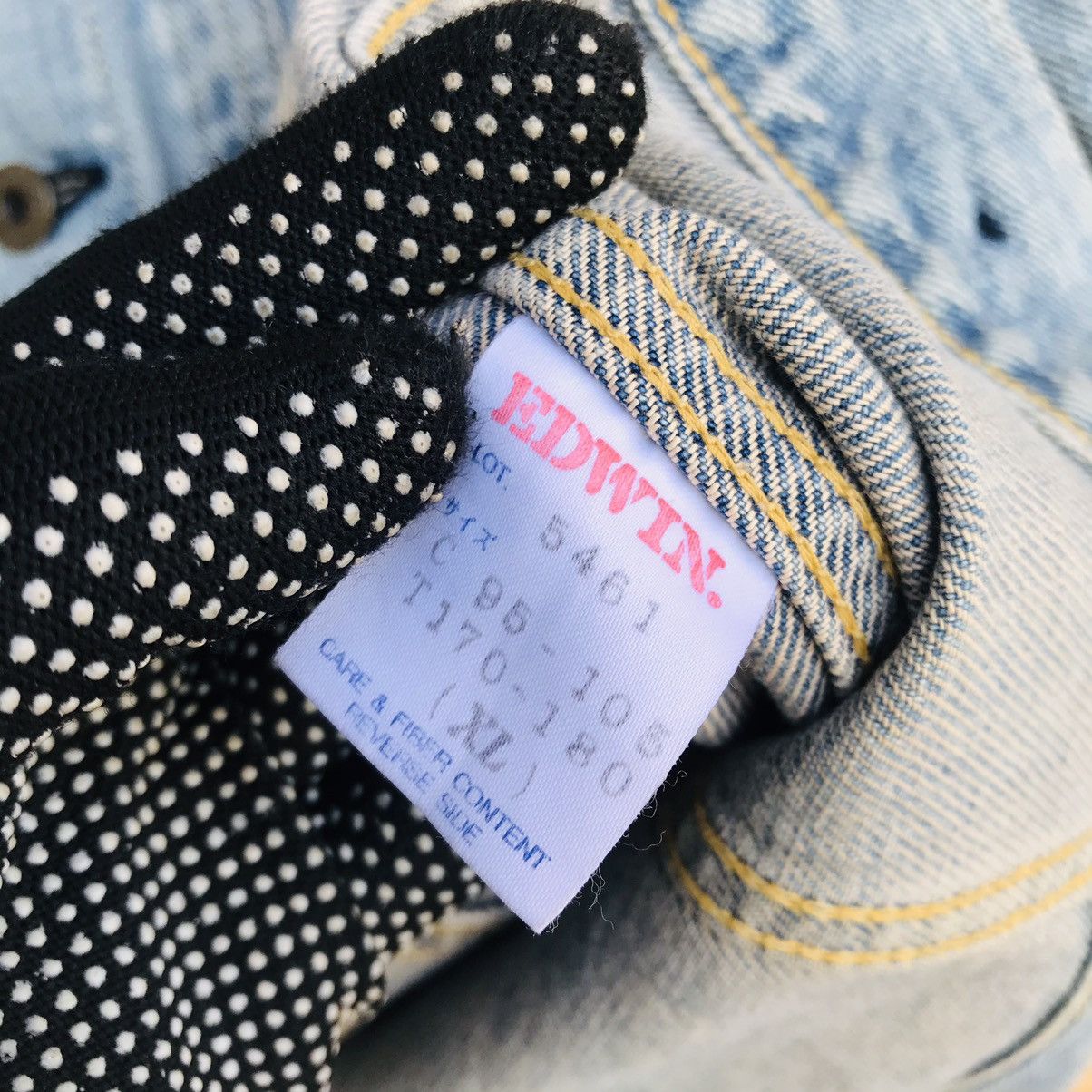 Edwin Vintage Edwin Donnut buttom scovill lightwash denim jacket Size US M / EU 48-50 / 2 - 13 Thumbnail
