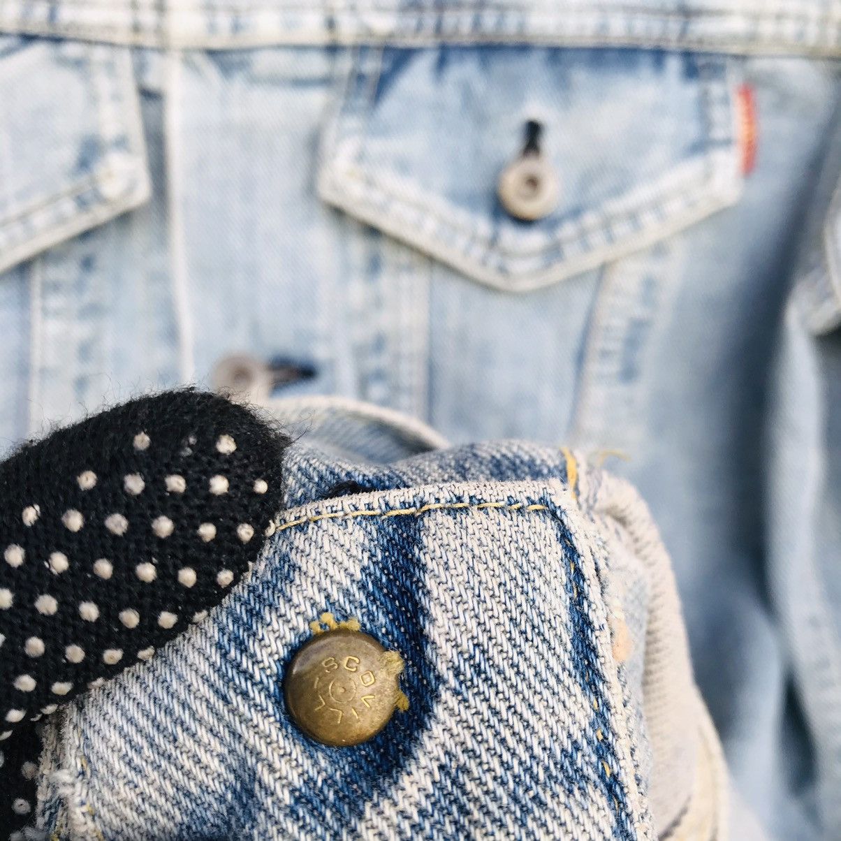 Edwin Vintage Edwin Donnut buttom scovill lightwash denim jacket Size US M / EU 48-50 / 2 - 12 Thumbnail