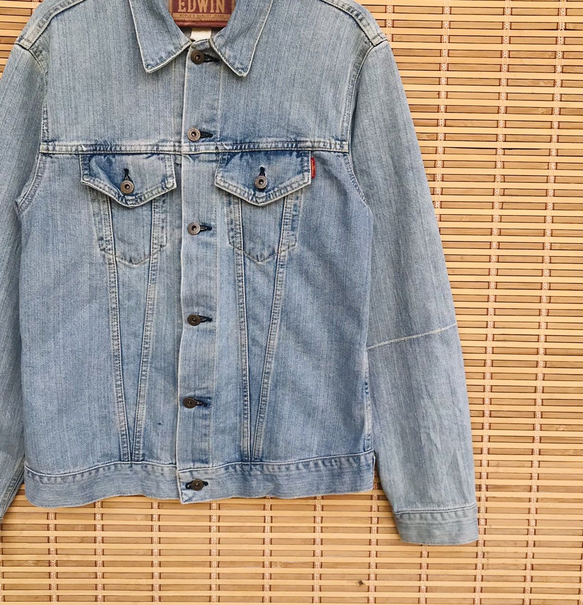 Edwin Vintage Edwin Donnut buttom scovill lightwash denim jacket Size US M / EU 48-50 / 2 - 3 Thumbnail