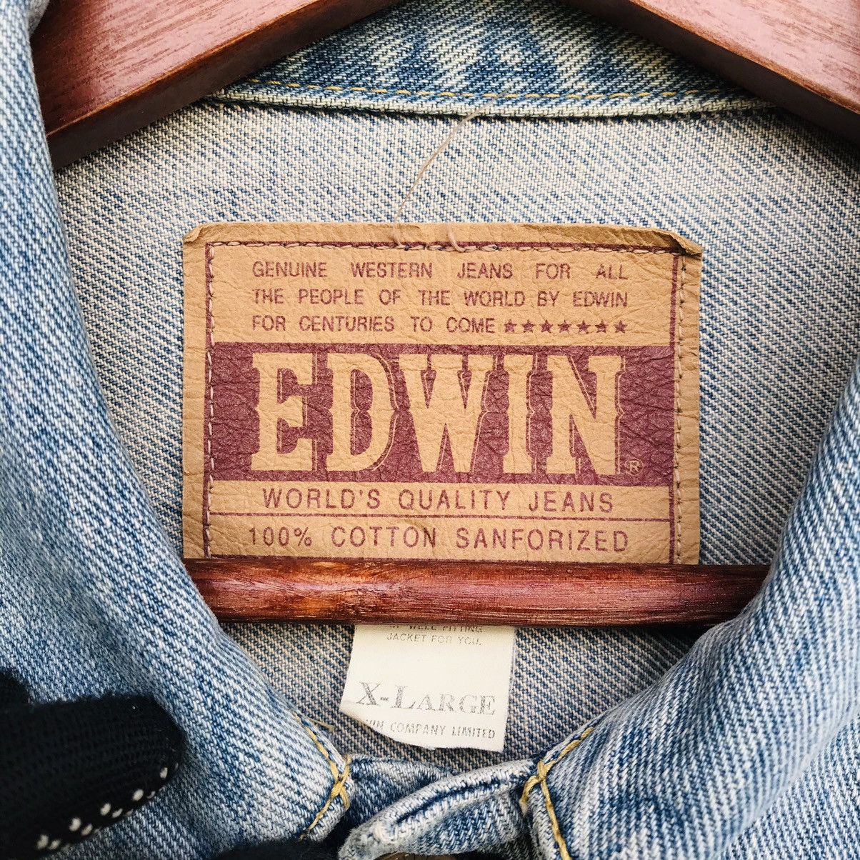 Edwin Vintage Edwin Donnut buttom scovill lightwash denim jacket Size US M / EU 48-50 / 2 - 7 Thumbnail