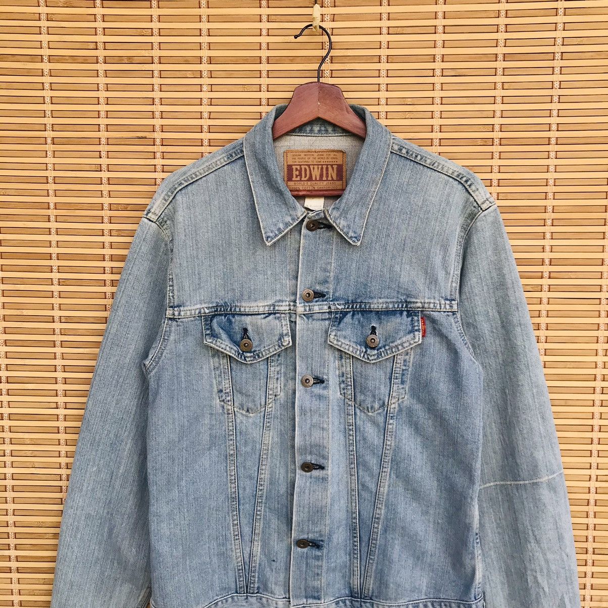 Edwin Vintage Edwin Donnut buttom scovill lightwash denim jacket Size US M / EU 48-50 / 2 - 4 Thumbnail