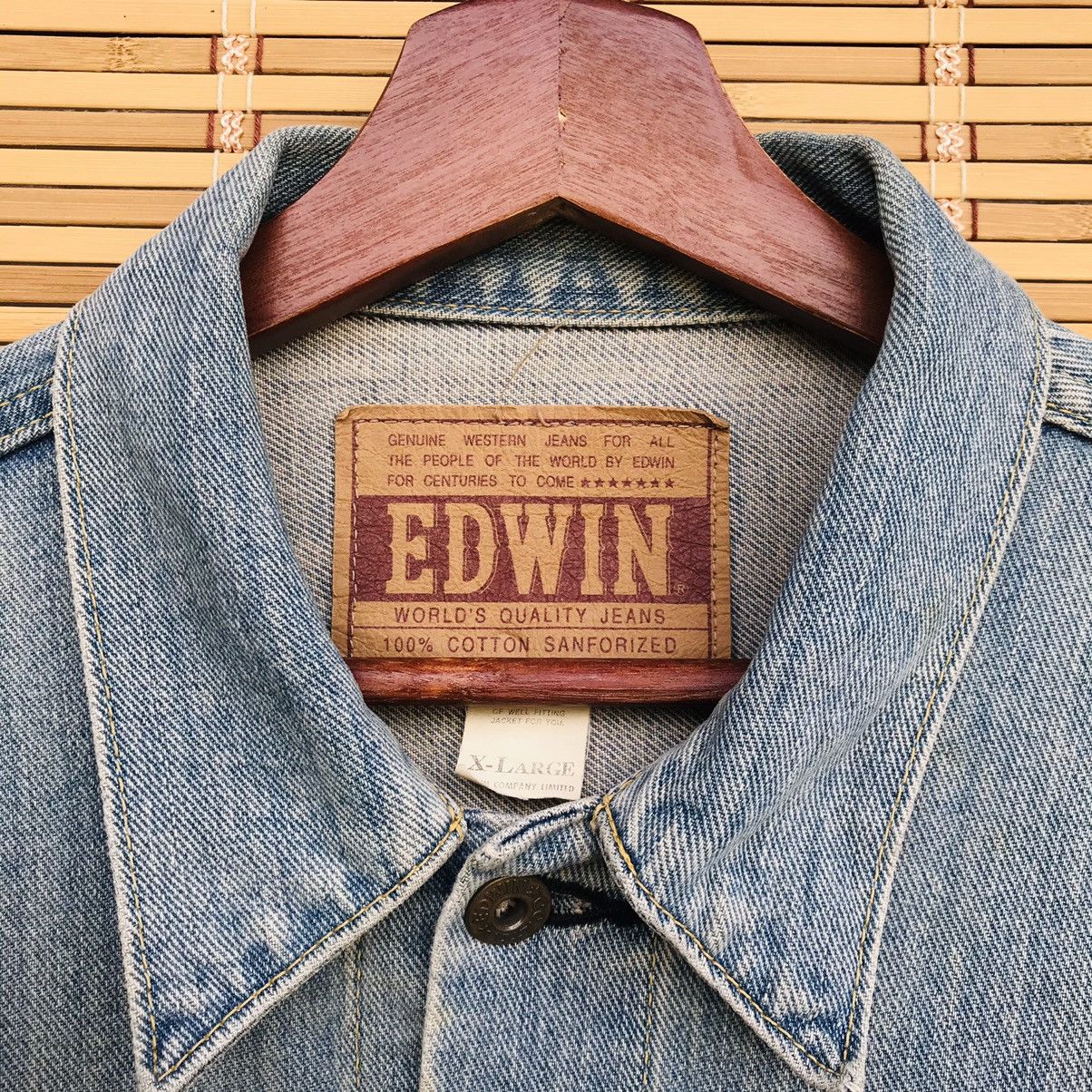 Edwin Vintage Edwin Donnut buttom scovill lightwash denim jacket Size US M / EU 48-50 / 2 - 6 Thumbnail