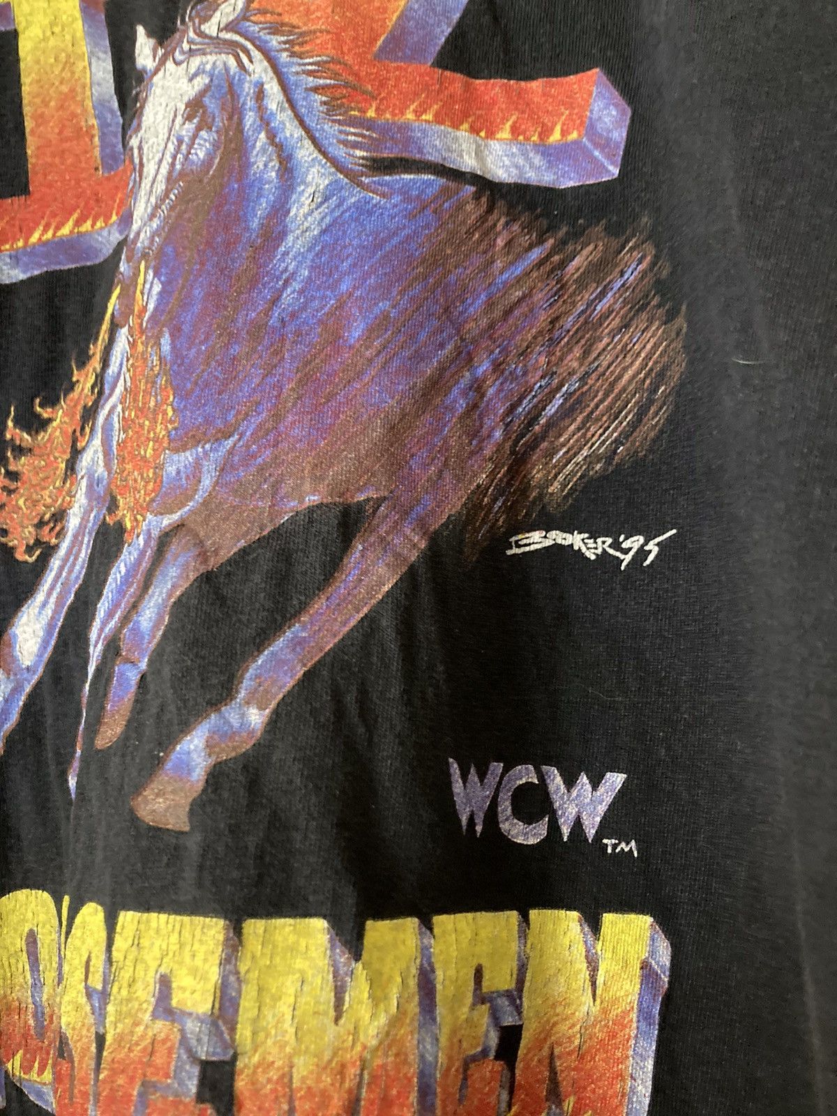 Vintage × WWE × WWF Vintage Rare Wcw The Four Horsemen Size US XL / EU 56 / 4 - 5 Thumbnail