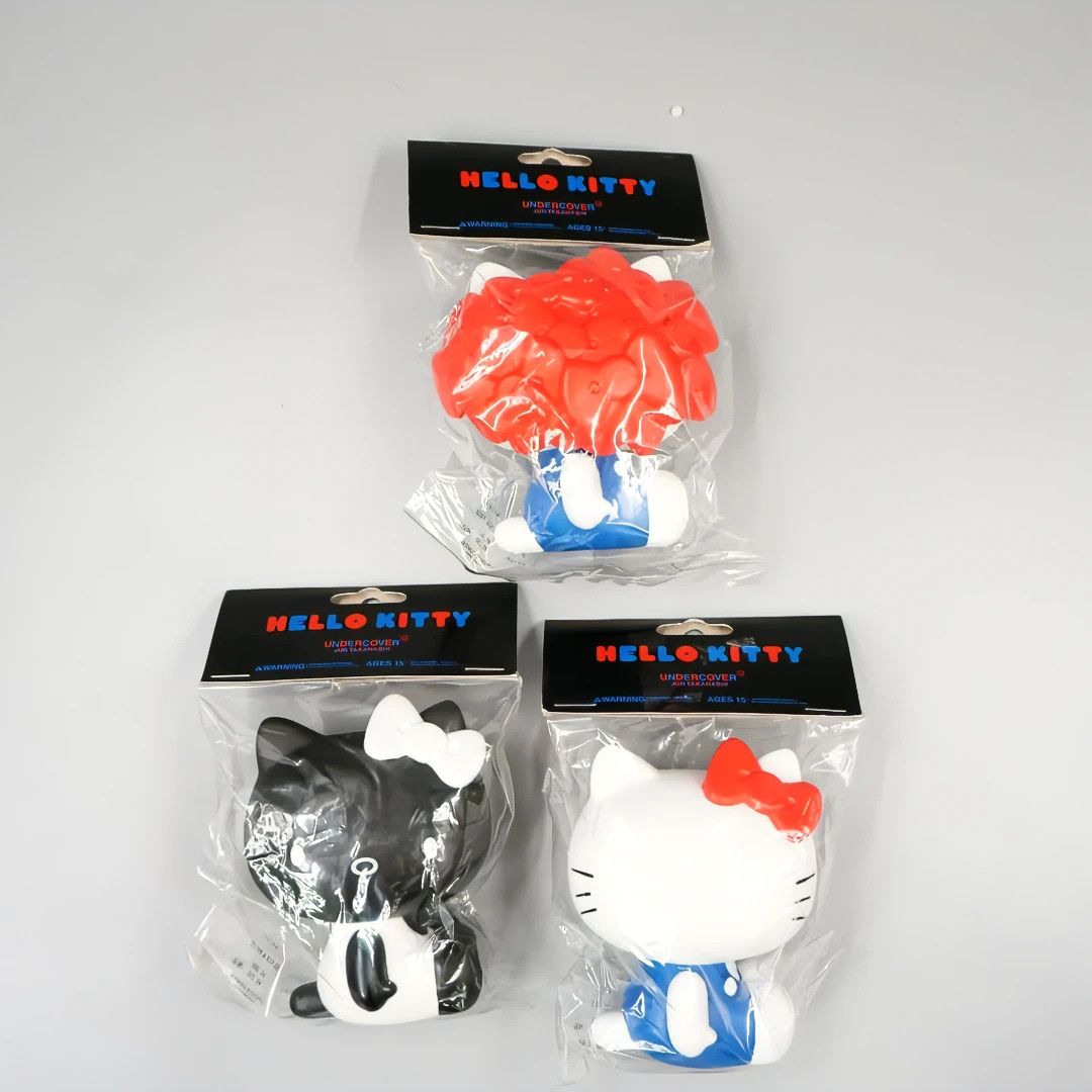 UNDERCOVER HELLO KITTY medicomtoy キティー Hello Kitty x Undercover Figure Dolls & Key Chain set Sanrio
