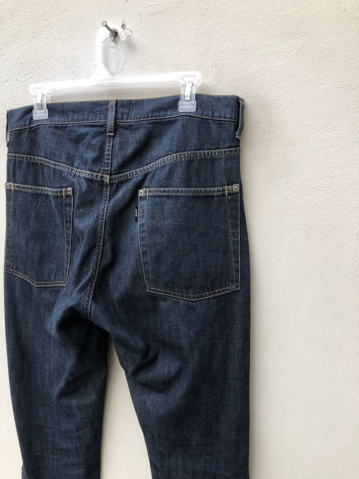 CABANE de ZUCCa Vintage Zucca Issey Miyake Hem Button Denim Jeans Size US 31 - 16 Thumbnail
