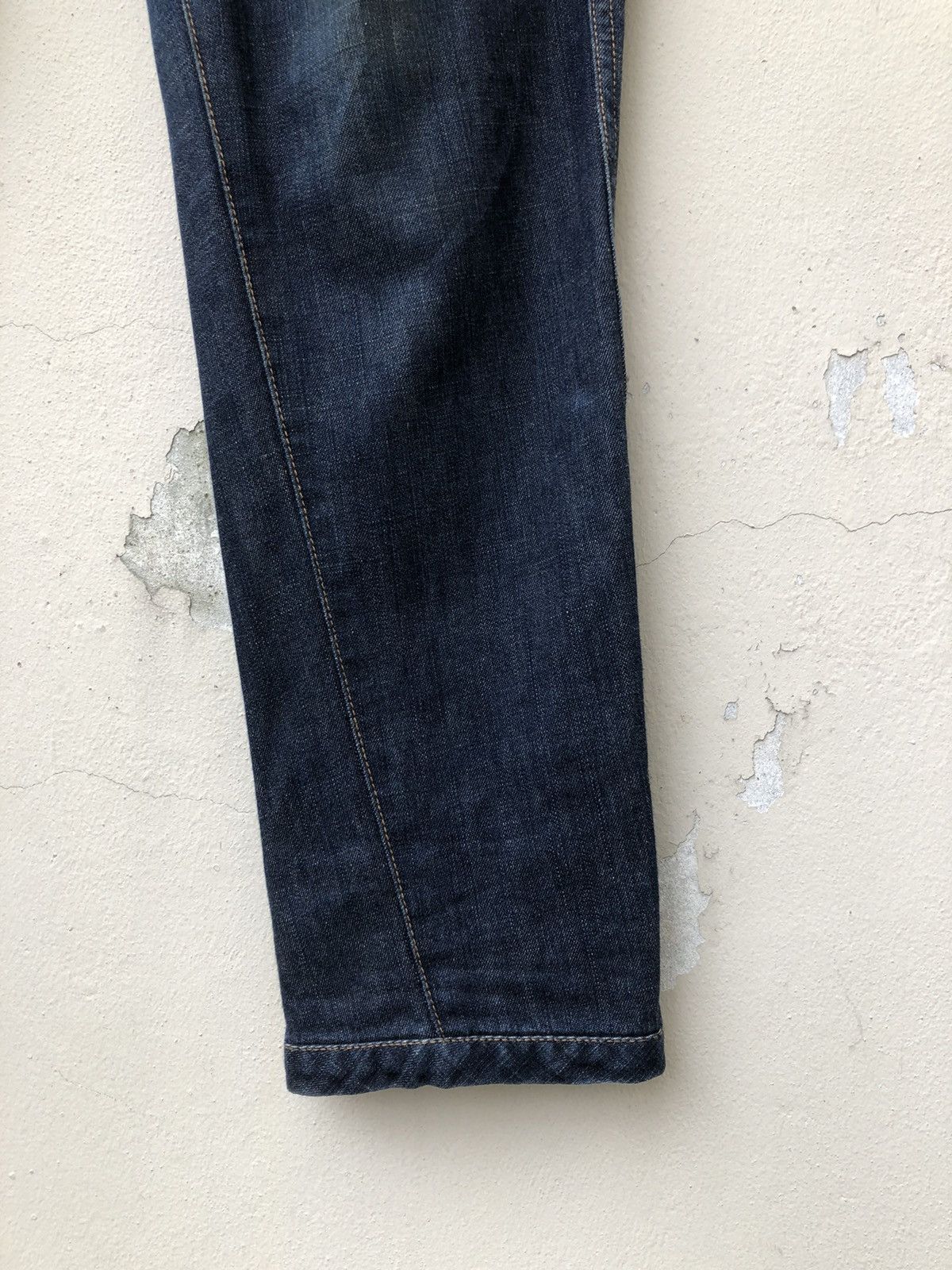 CABANE de ZUCCa Vintage Zucca Issey Miyake Hem Button Denim Jeans Size US 31 - 10 Thumbnail