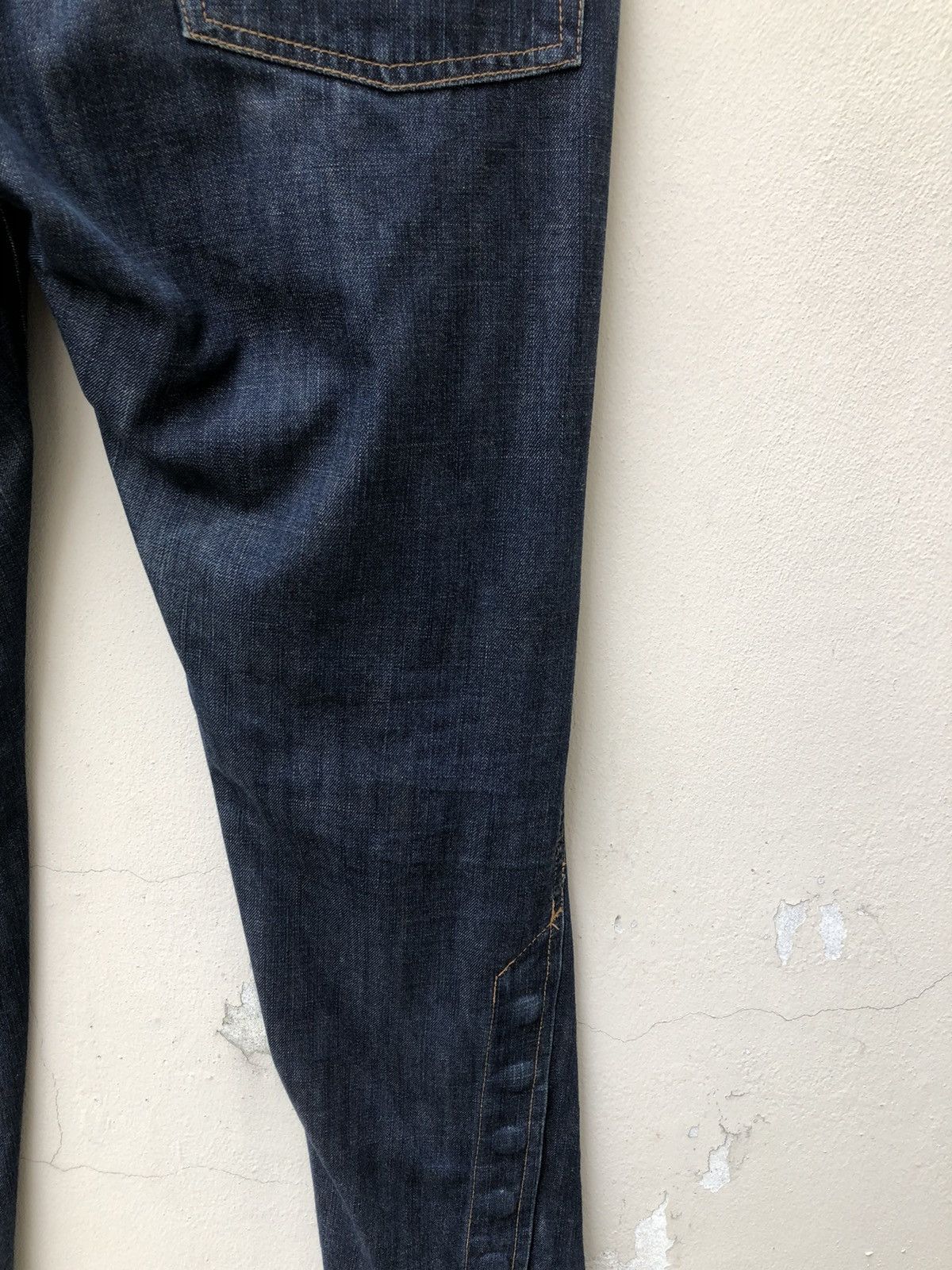 CABANE de ZUCCa Vintage Zucca Issey Miyake Hem Button Denim Jeans Size US 31 - 18 Thumbnail