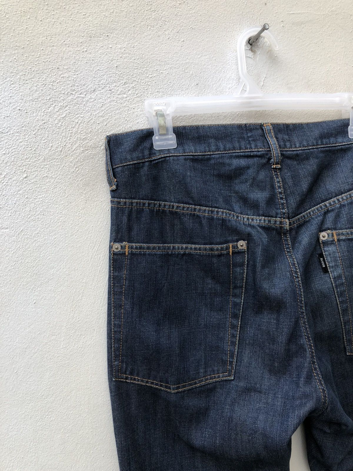 CABANE de ZUCCa Vintage Zucca Issey Miyake Hem Button Denim Jeans Size US 31 - 12 Thumbnail
