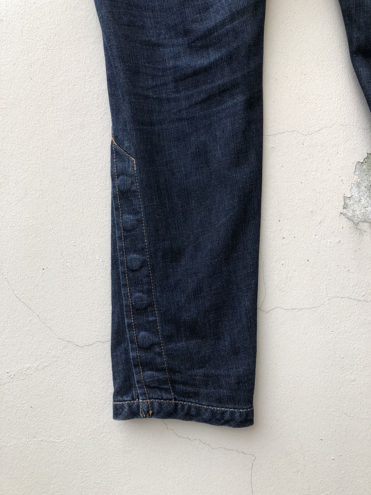 CABANE de ZUCCa Vintage Zucca Issey Miyake Hem Button Denim Jeans Size US 31 - 14 Thumbnail